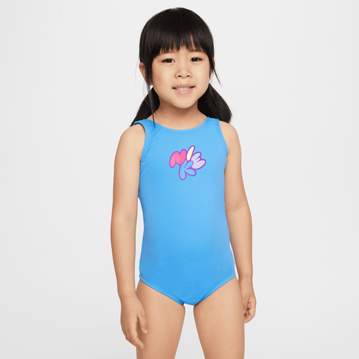 Kids' Swimwear-Nike Swim, Nike Swim, Little Kids' (Girls') U-Back One-Piece
