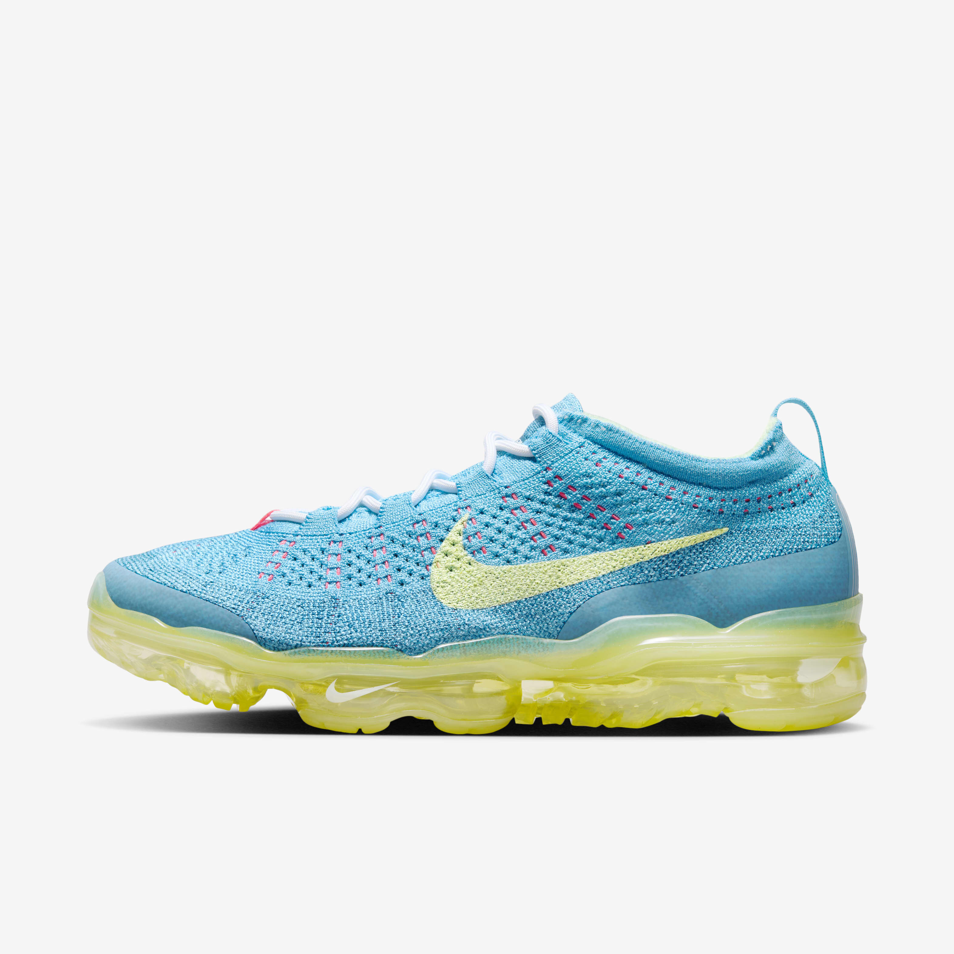 Buy Nike Air VaporMax 2023 Flyknit Men s Shoes Baltic Blue Green Abyss Hot Punch Citron Tint Nike Saudi Official