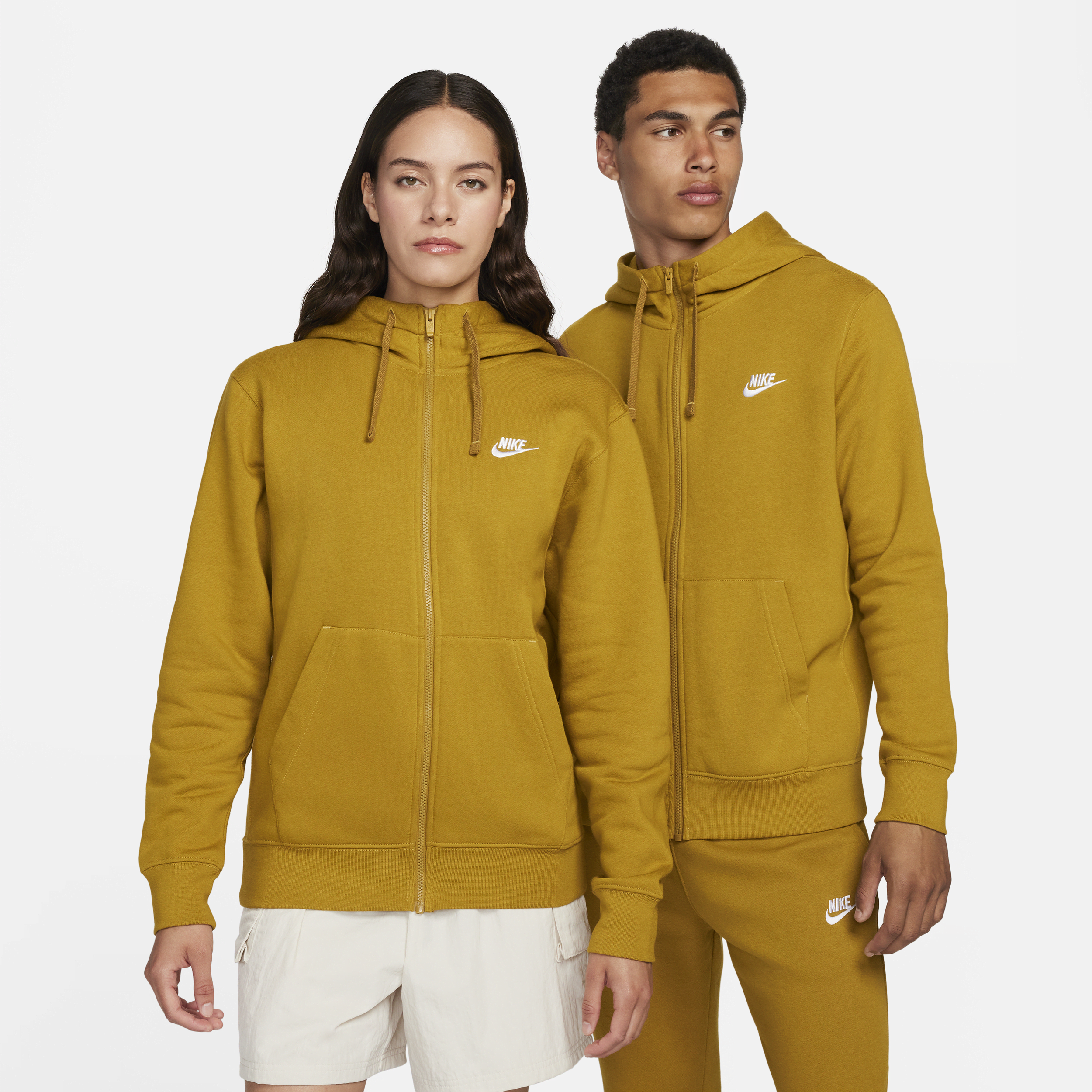 Shop Sportswear Club Fleece Men s Full Zip Hoodie Nike KSA
