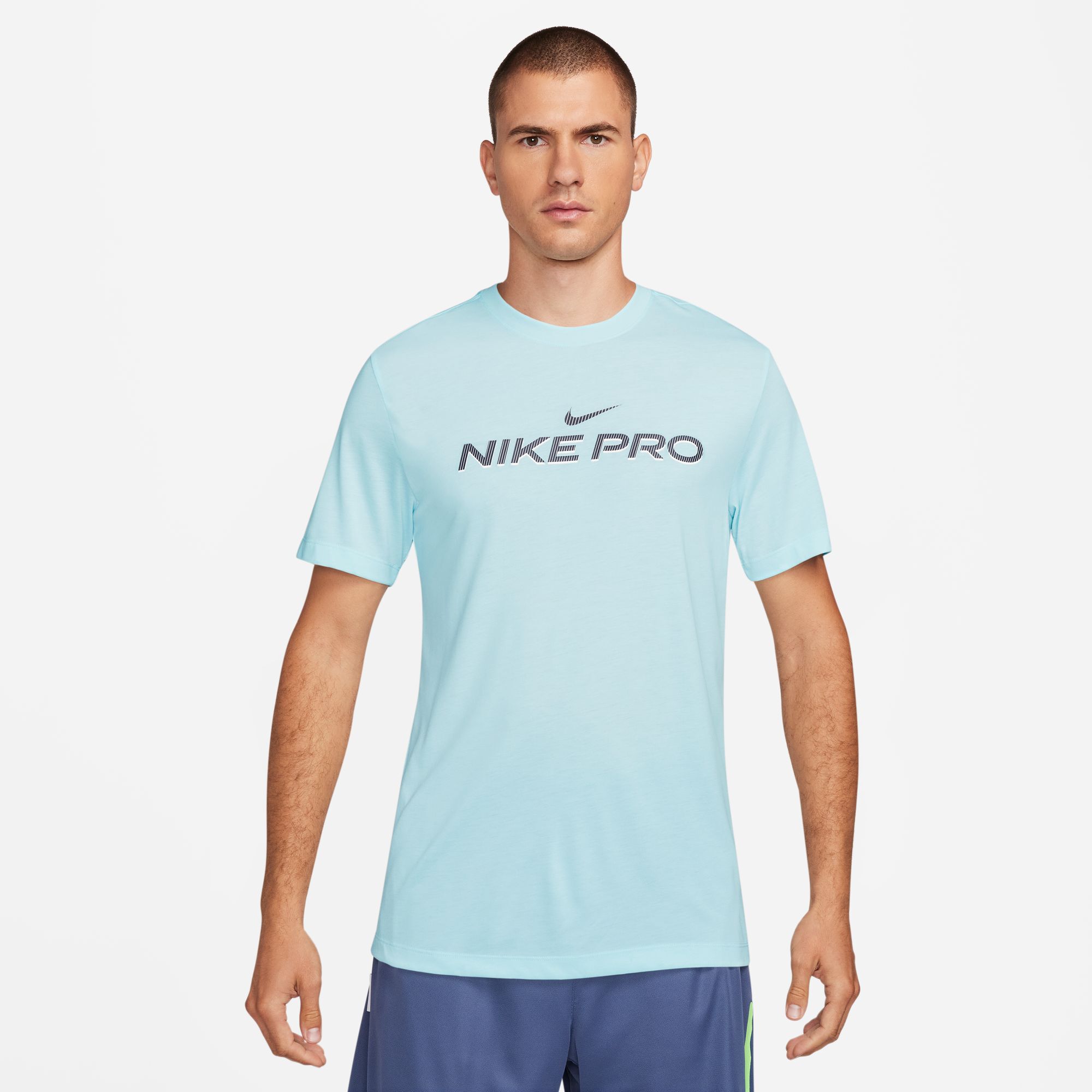 Buy Nike Dri FIT Men s Fitness T Shirt Nike Saudi Official