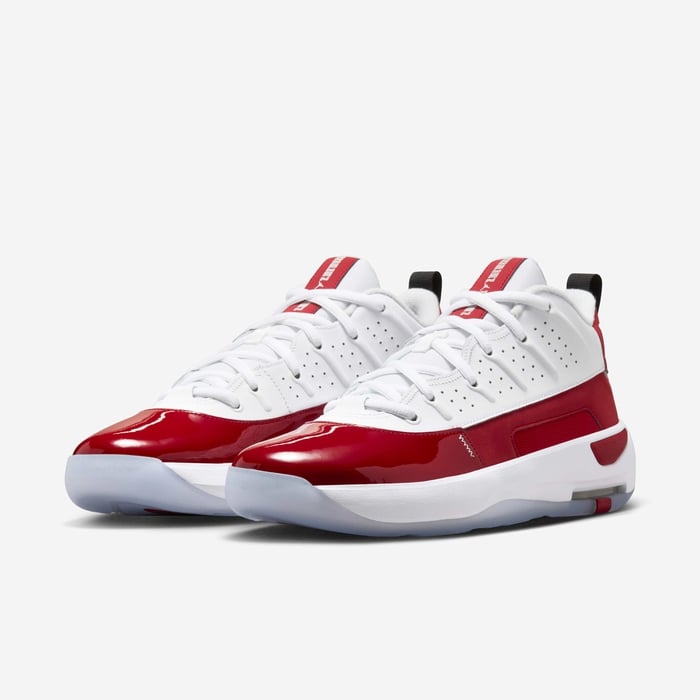 Buy Jordan Max Aura Men's Shoes White/Gym Red/Black/White