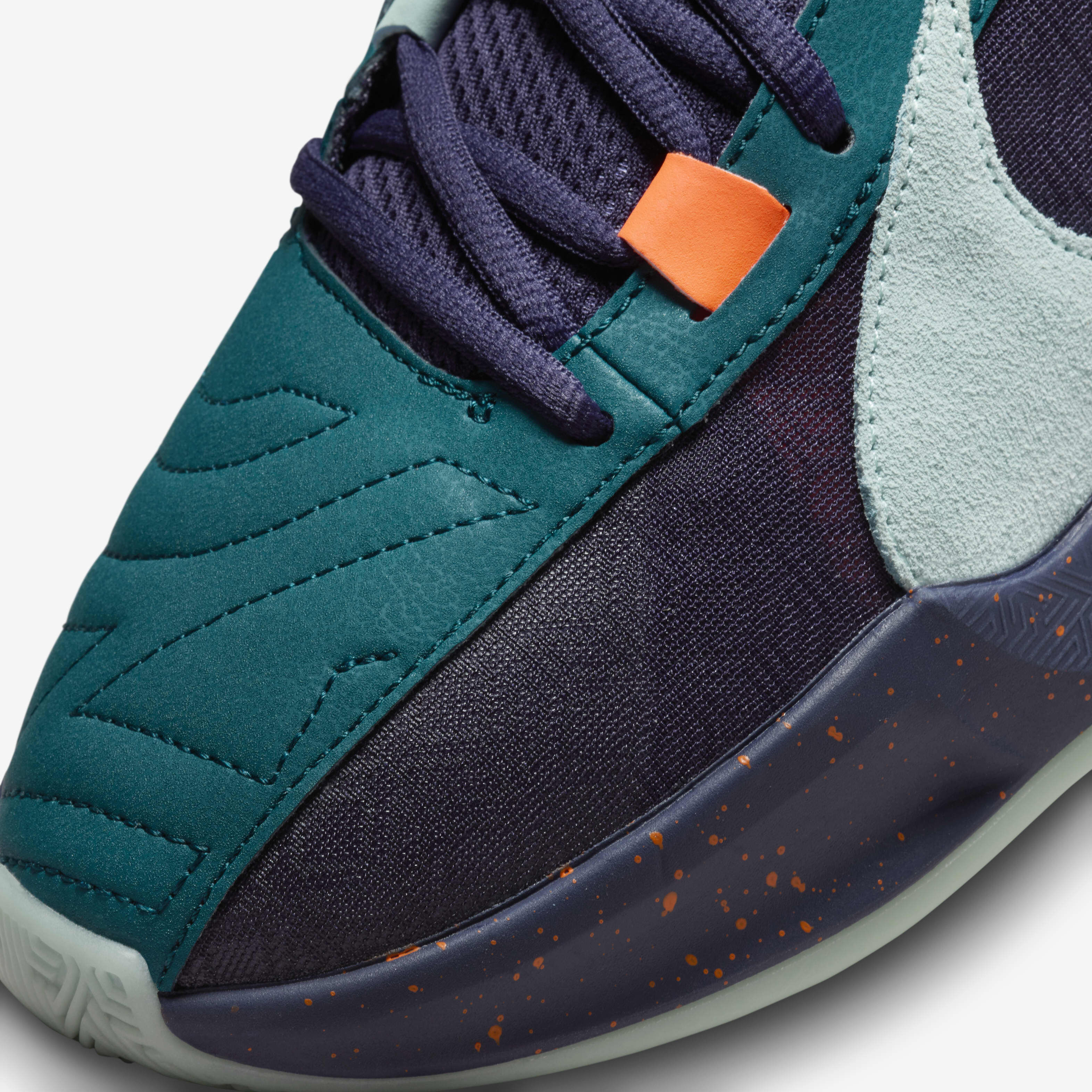 Buy Giannis Freak 5 Basketball Shoes - Geode Teal/Purple Ink  display picture 1