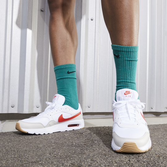 Nike air max hot sale 9 black red white