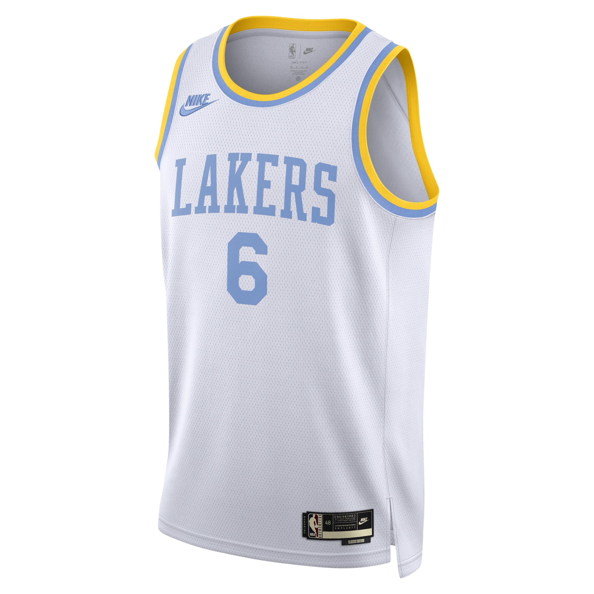 Shop Los Angeles Lakers Nike Dri FIT NBA Swingman Jersey Nike KSA