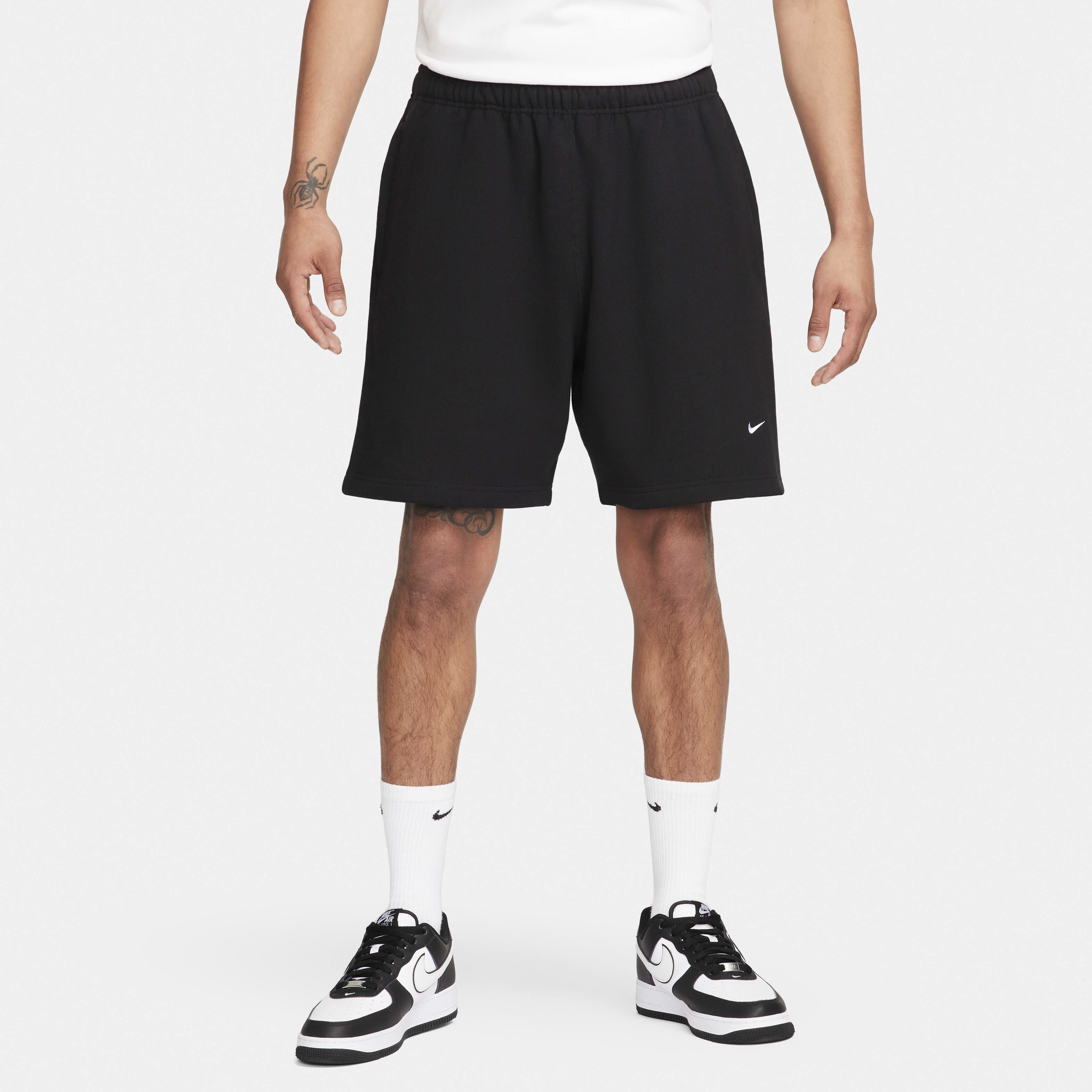 Buy Nike Solo Swoosh Men s Fleece Shorts Nike Saudi Official