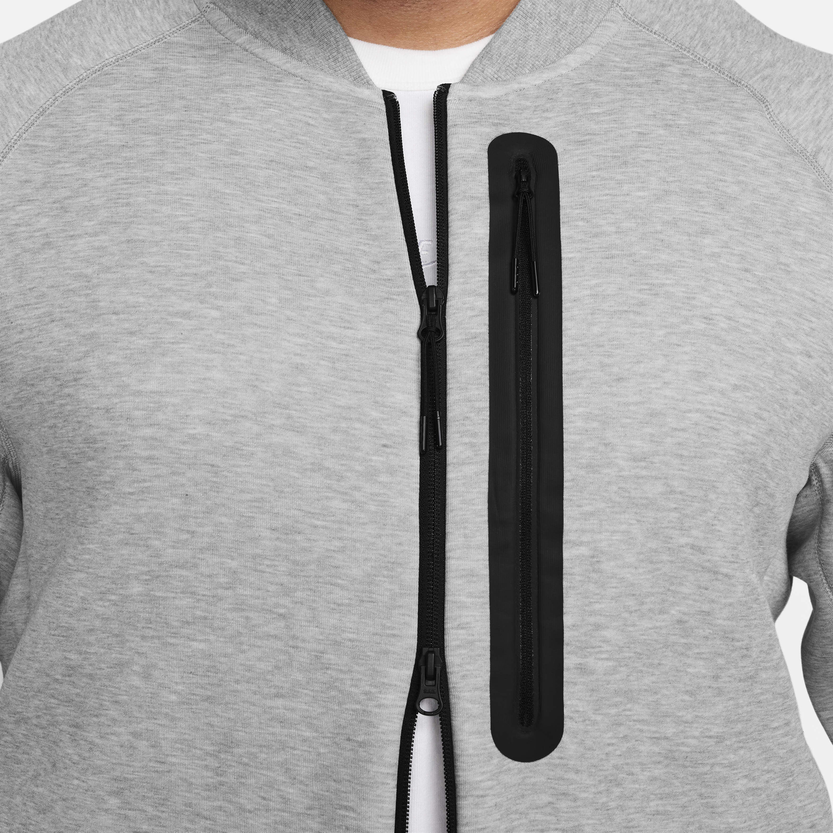 Buy Nike Sportswear Tech Fleece Men s Bomber Jacket Dark Grey Heather Black Nike Saudi Official