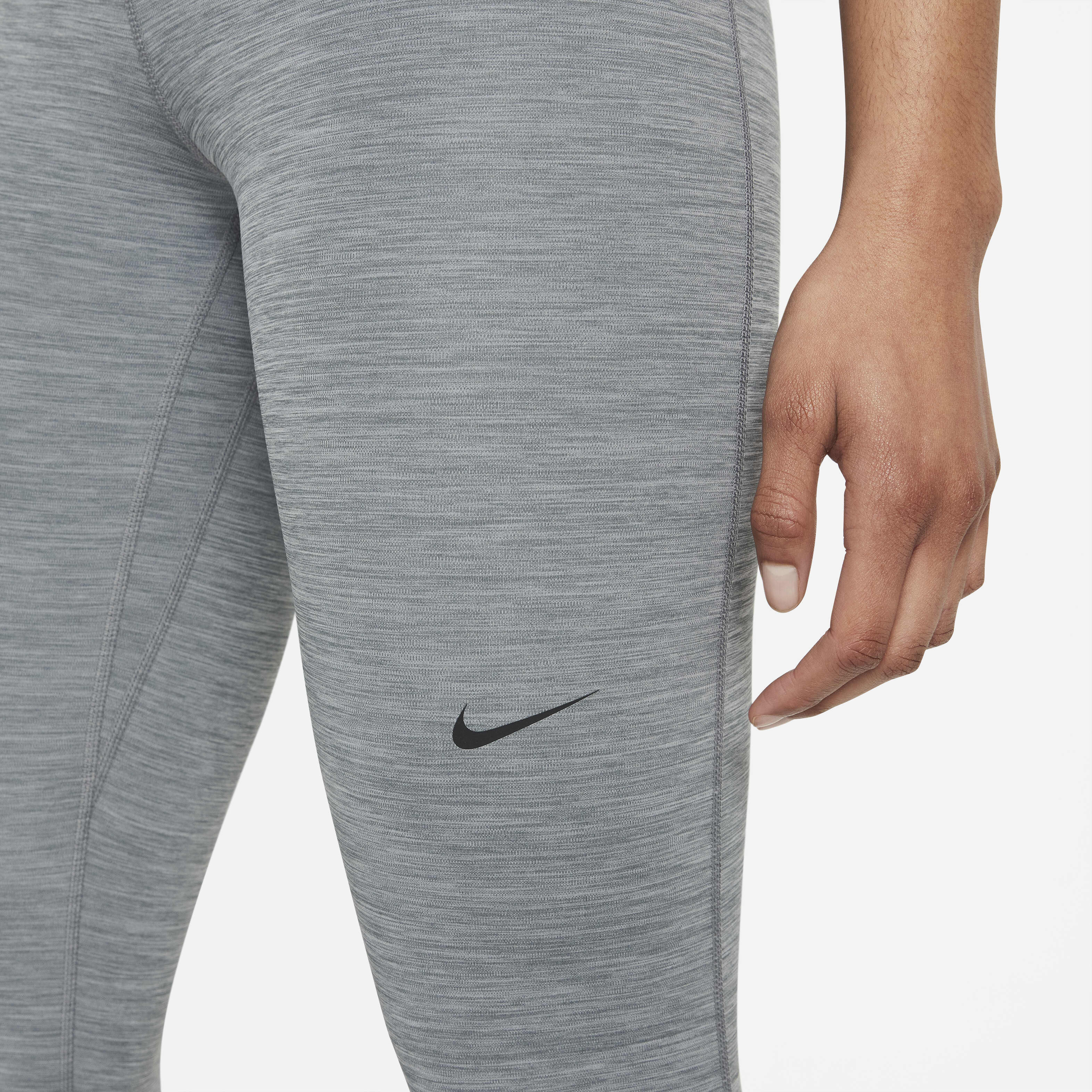 Buy Nike Pro Women s Mid Rise Crop Mesh Panel Leggings Nike Saudi Official