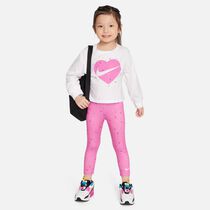 Nike Graphic Tee and Printed Leggings Set