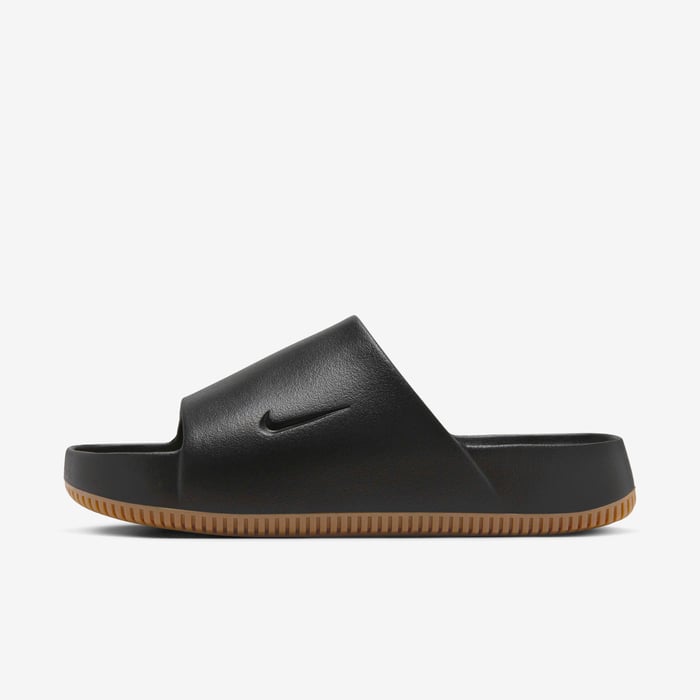 Buy Nike Calm Men's Slides Black/Gum Medium Brown/Black Nike Saudi