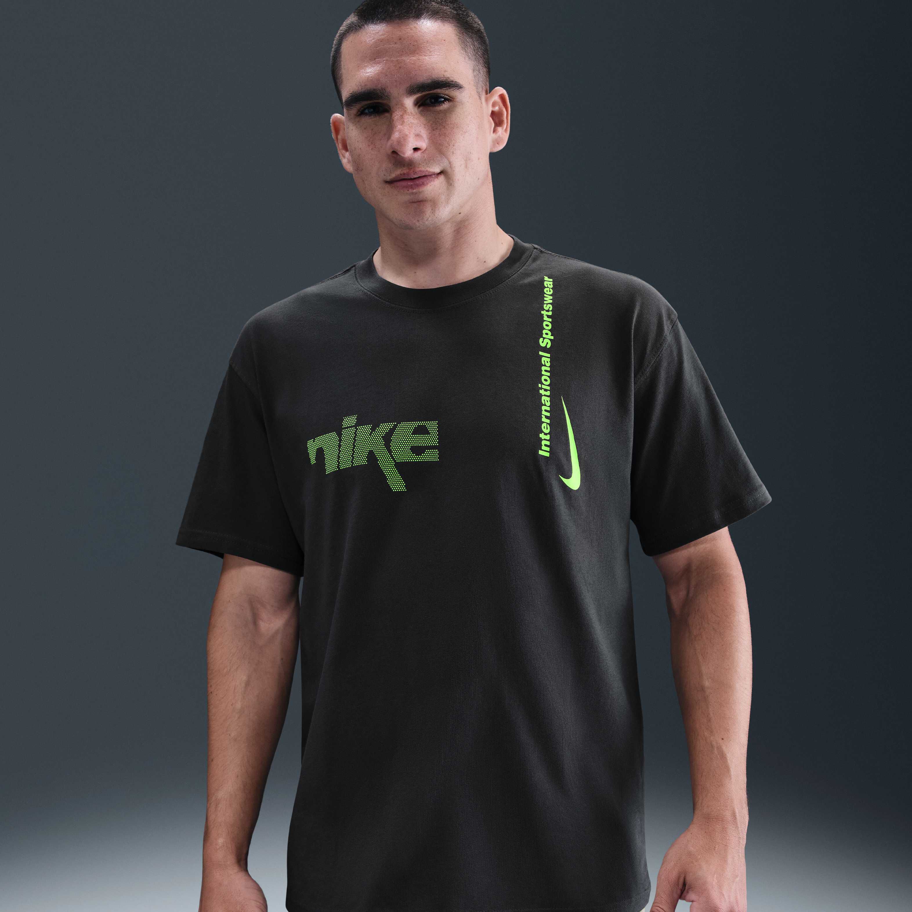 Buy Nike Sportswear Max90 T-Shirt - Anthracite | Nike Saudi