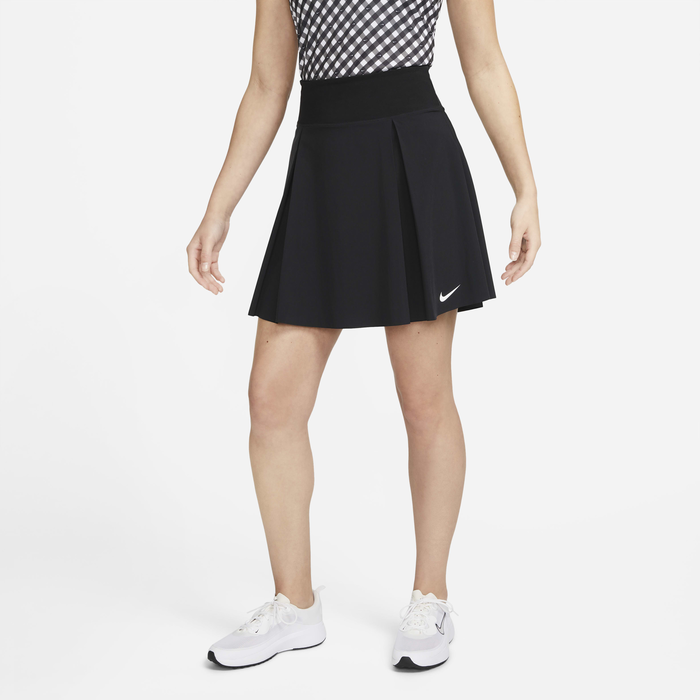 Buy Nike Dri-FIT Advantage Women's Long Golf Skirt Black/White