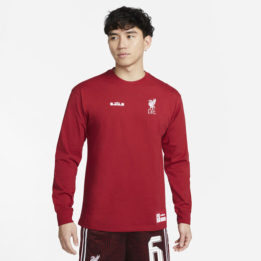 تيشيرتات وقمصان-نايكي, ليبرون x ليفربول F.C., تيشيرت نايكي ماكس90 بأكمام طويلة للرجال