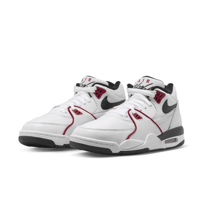 Nike air flight 89 online white black