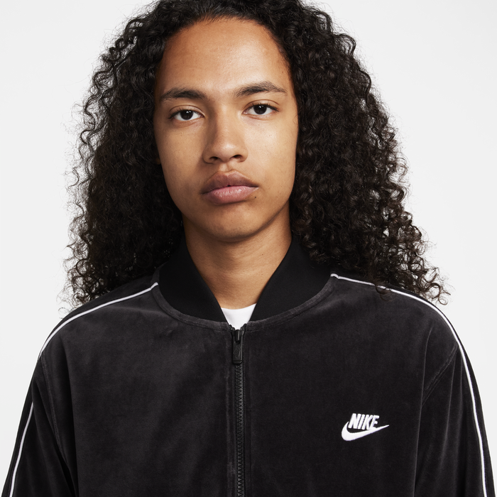 Nike velvet tennis 2024 jacket