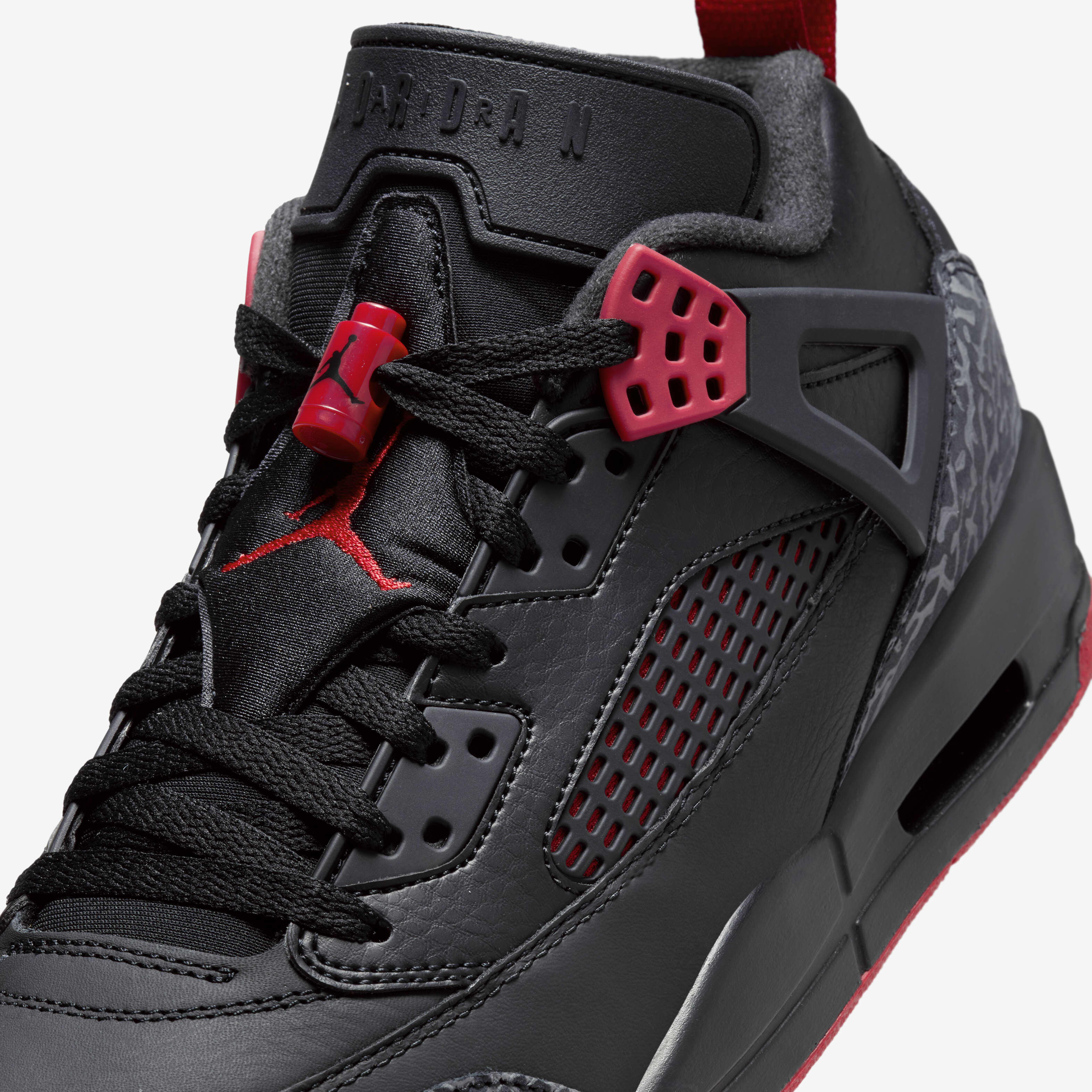 Buy Jordan Spizike Low Men s Shoes Black Cool Grey Sail Gym Red Nike Saudi Official