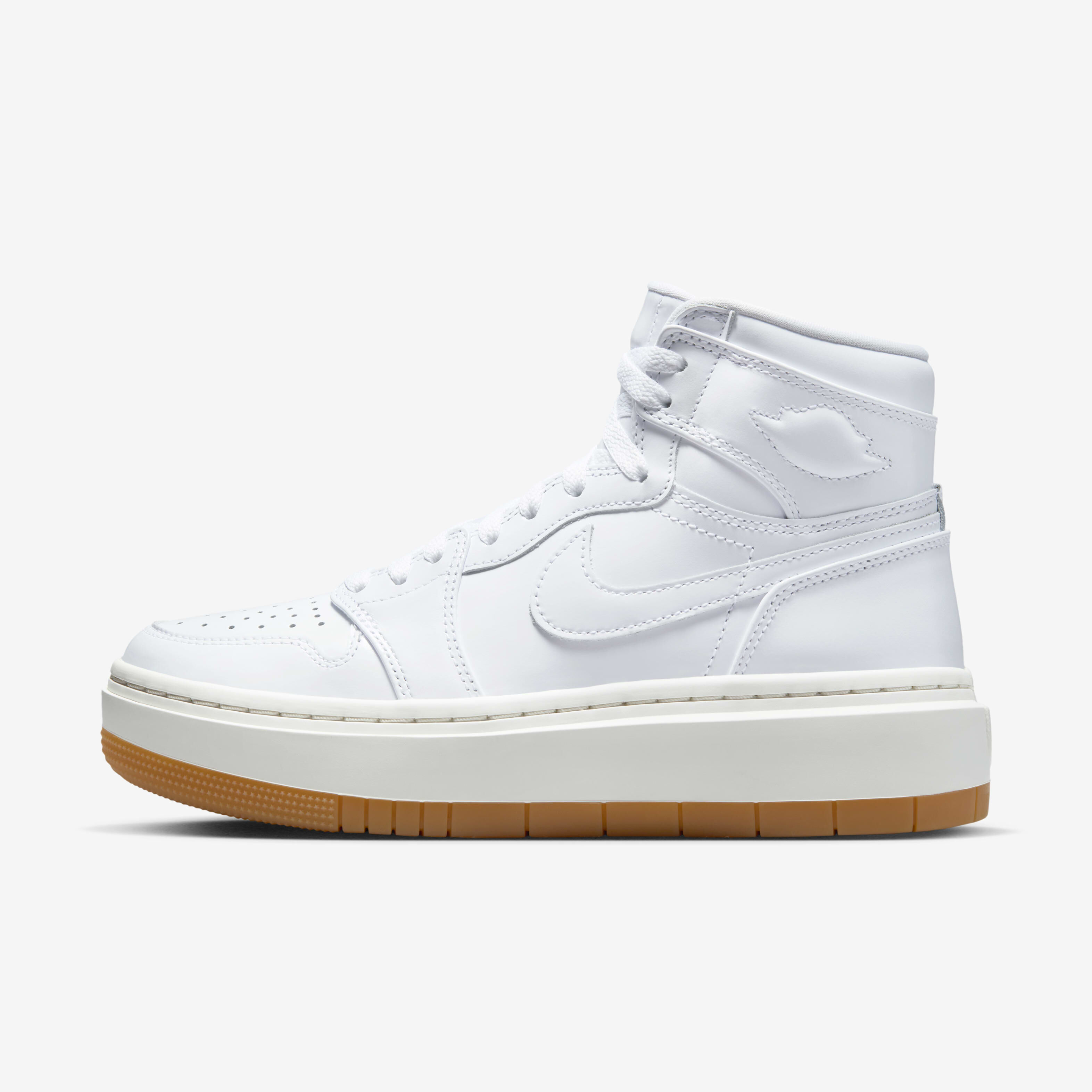 Buy Air Jordan 1 Elevate High SE Women s Shoes White Sail Gum Light Brown White Nike Saudi Official