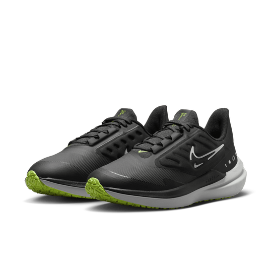 Shop Air Winflo 9 Shield Women s Weatherised Road Running Shoes