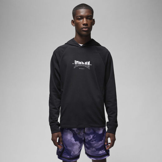 Hoodies & Sweatshirts-Jordan, Jordan Dri-FIT Sport, Men's Graphic Fleece Pullover Hoodie