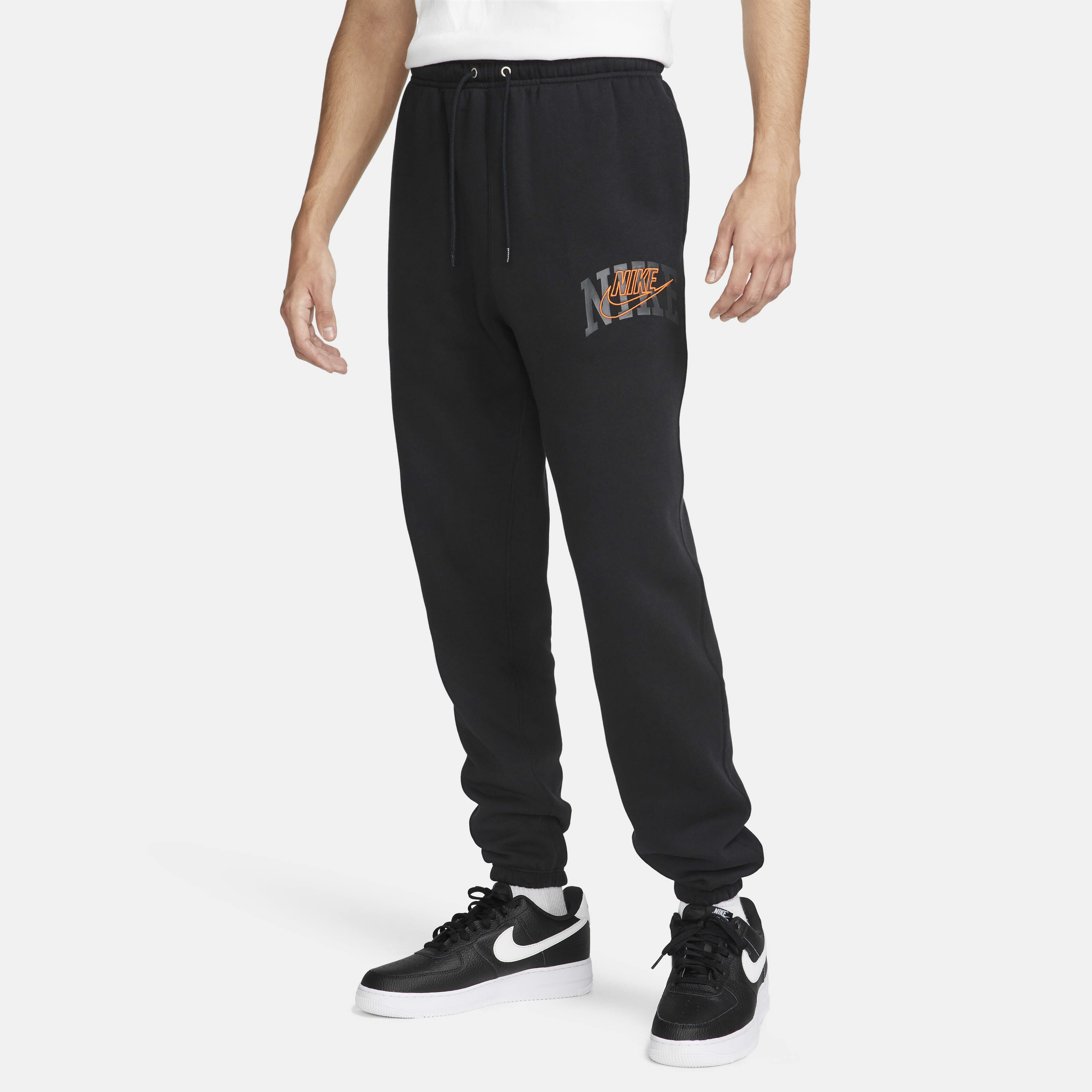 Buy Nike Club Fleece Men s Cuffed Trousers Nike Saudi Official