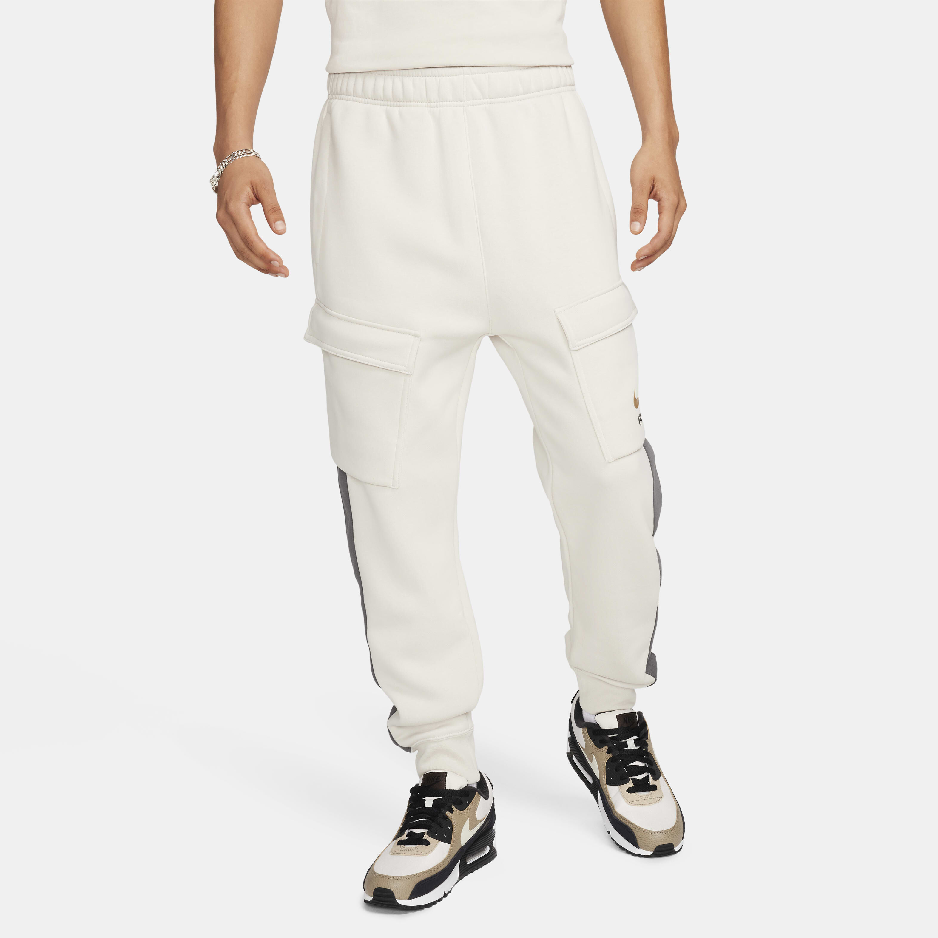 Pantalon nike beige discount