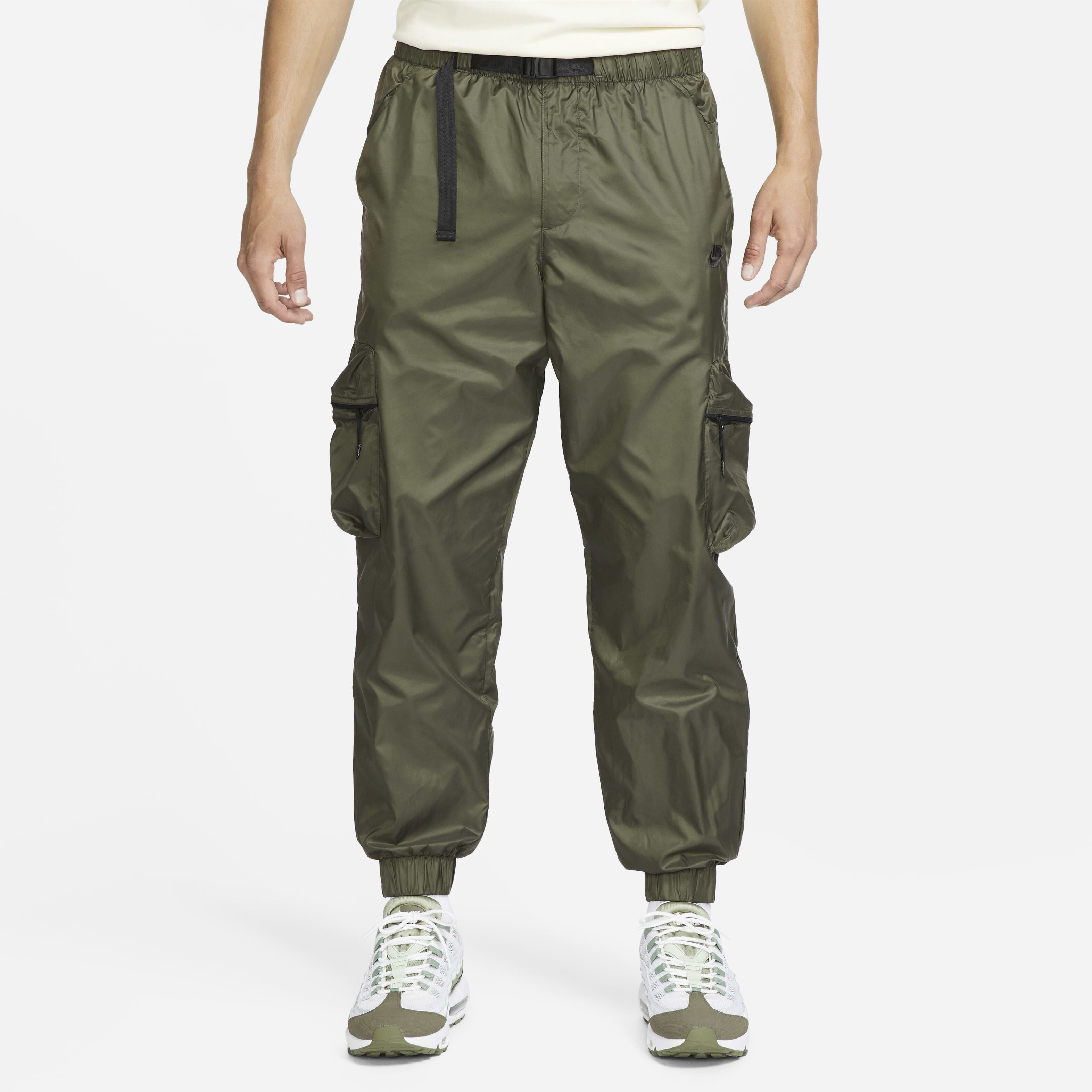 最大10%OFFクーポン Buy Nike Tech Men's Lined Woven Trousers - Cargo Khaki/Black その他