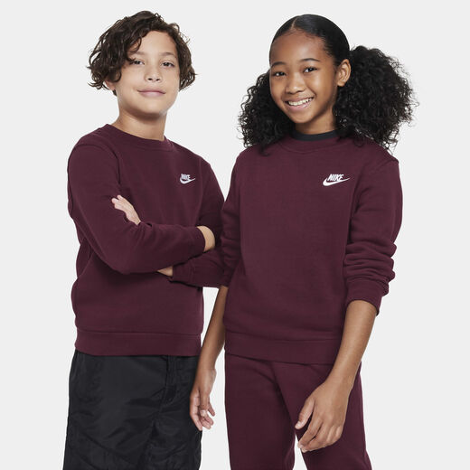 T-Shirts & Tops-Nike, Nike Sportswear Club Fleece, Older Kids' Sweatshirt