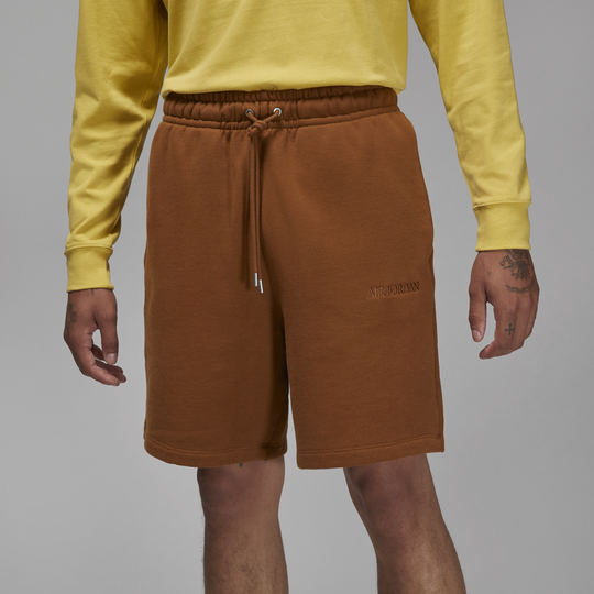 Nike air fleece shorts 2025 yellow
