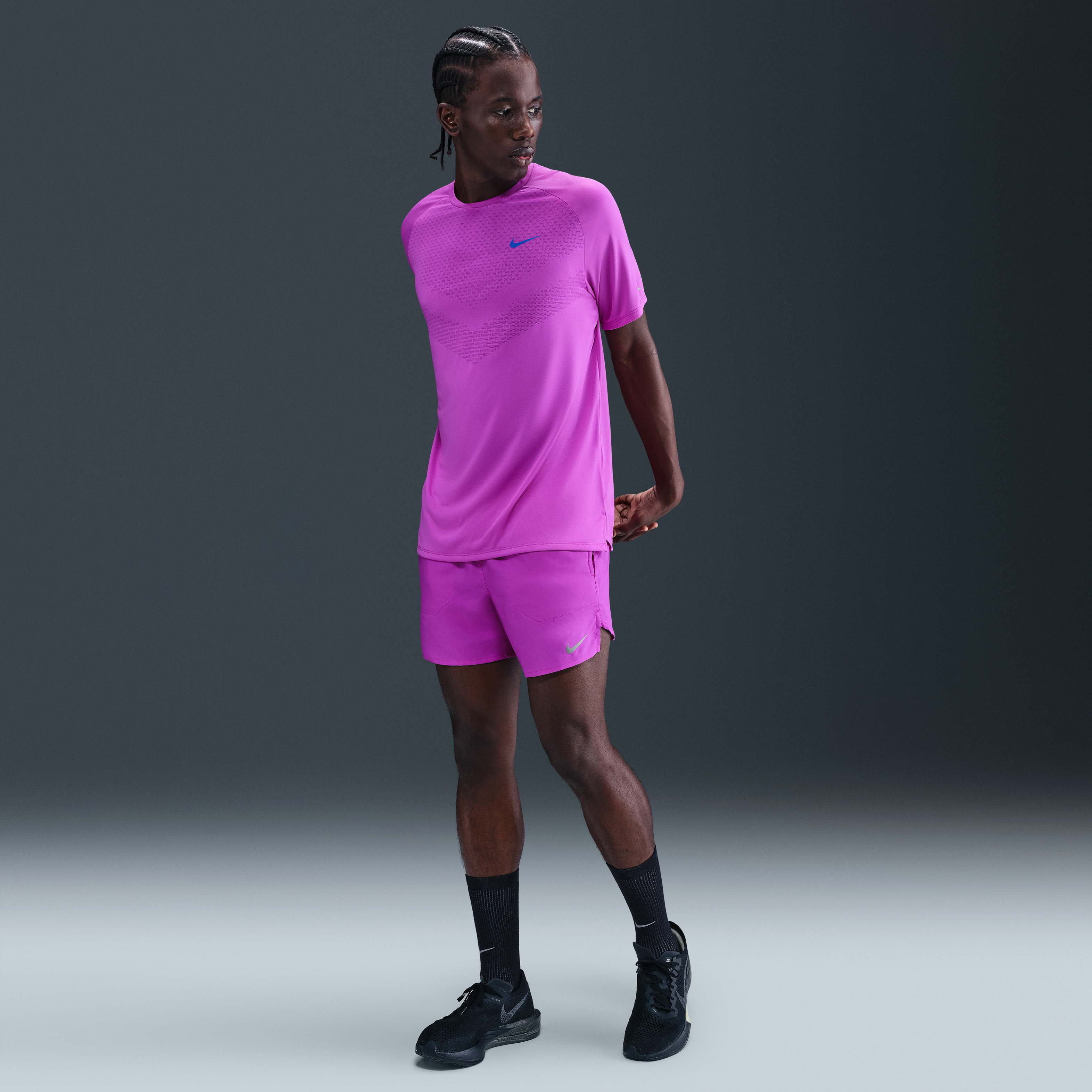 Buy Nike Stride Men's Dri-FIT ADV Short-Sleeve Running Top - Vivid