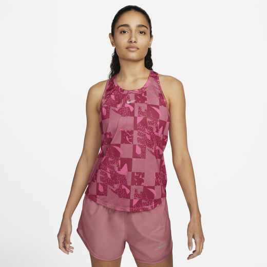 تخفيضات تيشيرت بلا أكمام نسائية-نايكي, Nike Dri-FIT One, تيشيرت الجري بلا أكمام للنساء