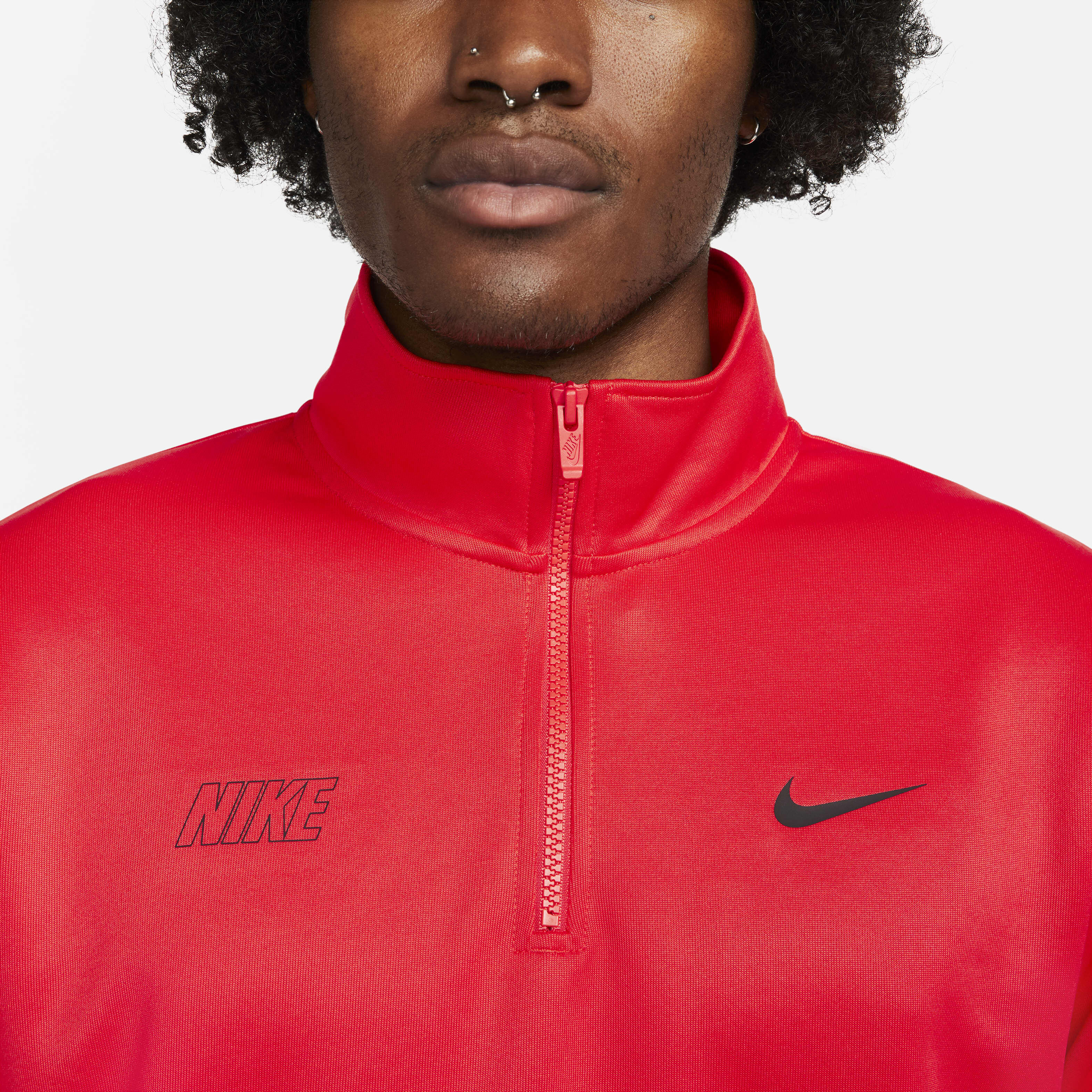 Buy Nike Sportswear Repeat Men's 1/2-Zip - Light Crimson