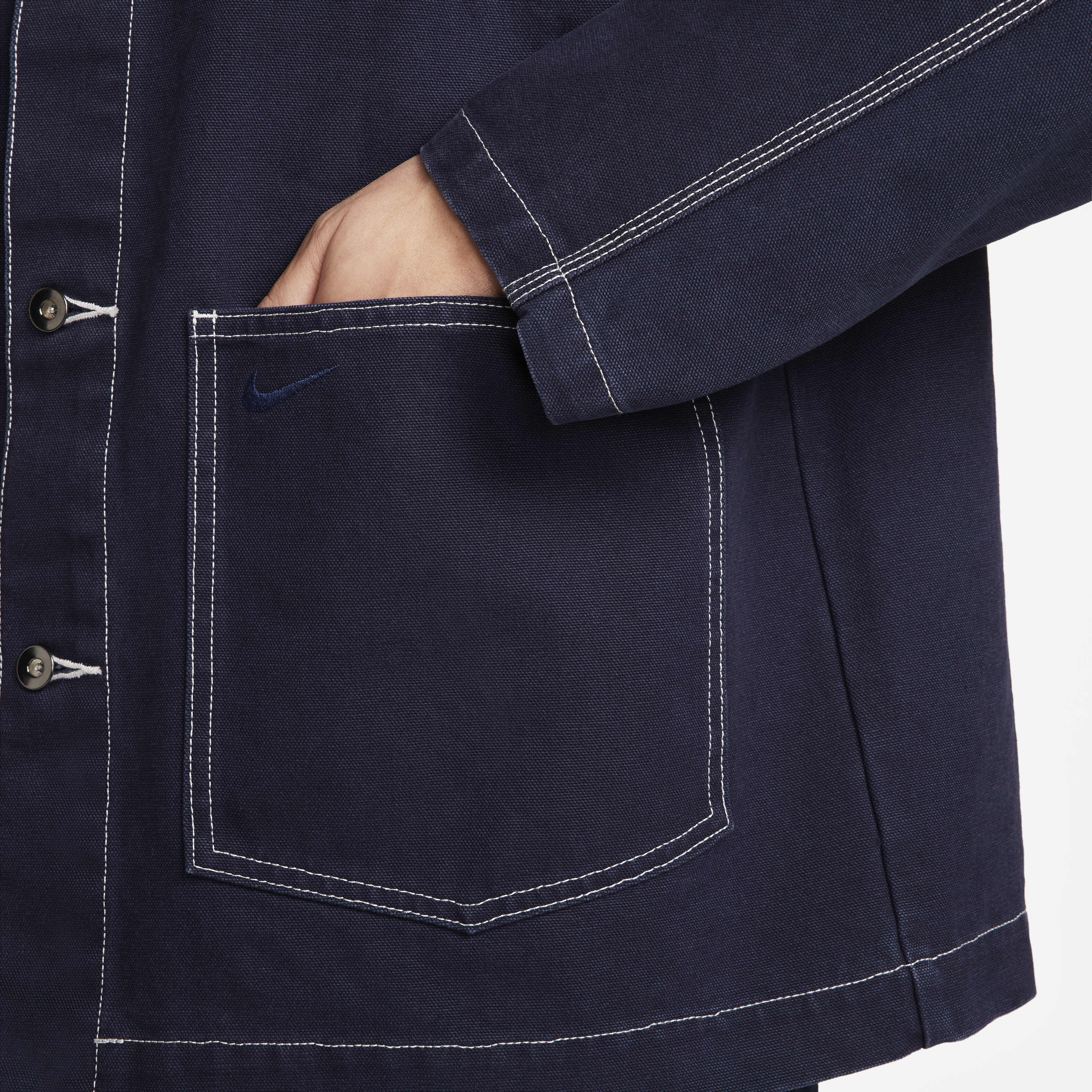 Buy Nike Life Men's Chore Coat - Obsidian/Obsidian | Nike