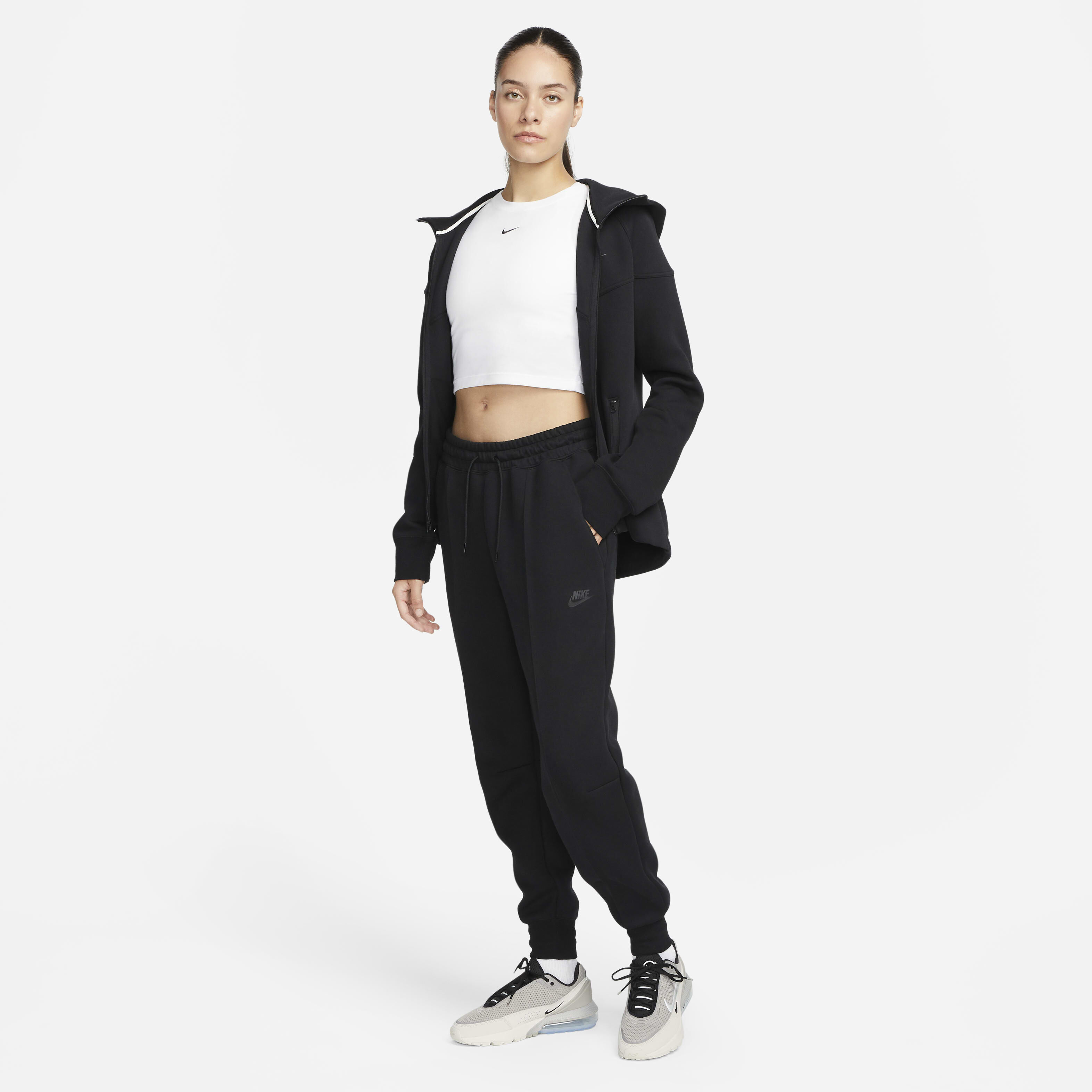 Nike women's sportswear tracksuit joggers black outlet