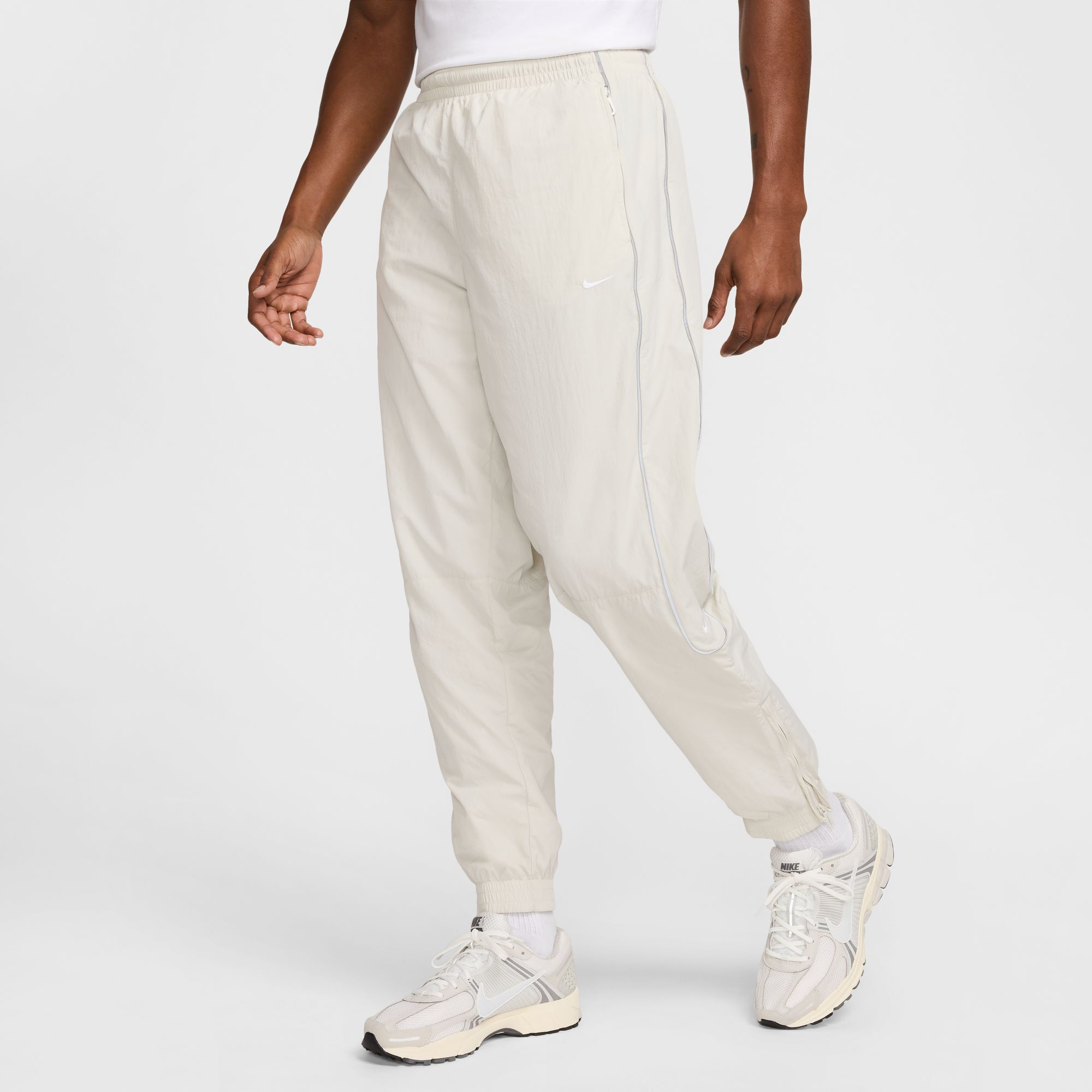 Buy Nike Solo Swoosh Men s Tracksuit Bottoms Light Bone White Nike Saudi Official