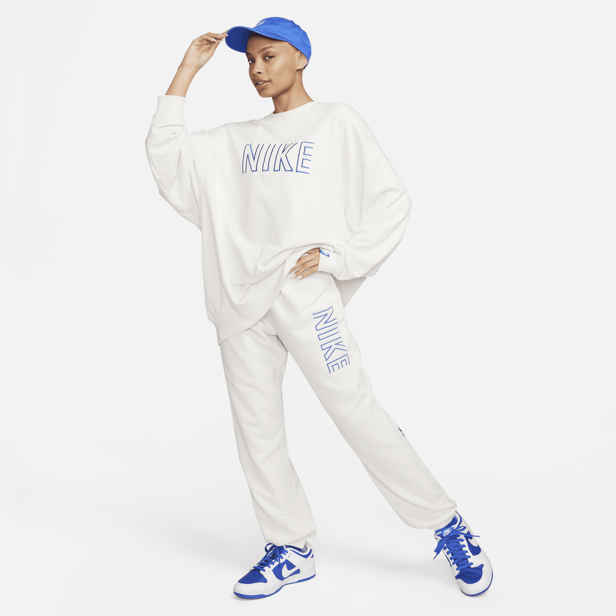 Women's nike retro femme terry cropped crew sweatshirt sales
