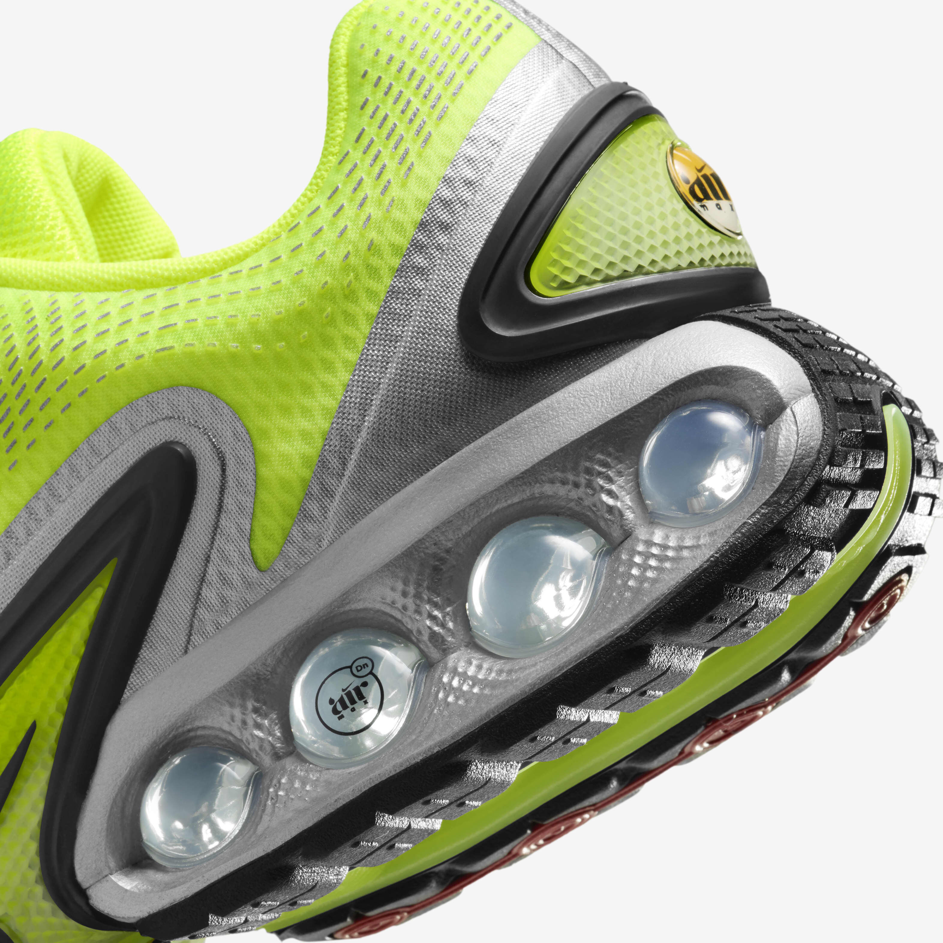 DV3337-700 ★ エコ素材 ナイキ エアマックス Dn ★ SEQUOIA NIKE AIR MAX DN VOLT/BLACK-VOLT GLOW-SEQUOIA（ナイキ エア