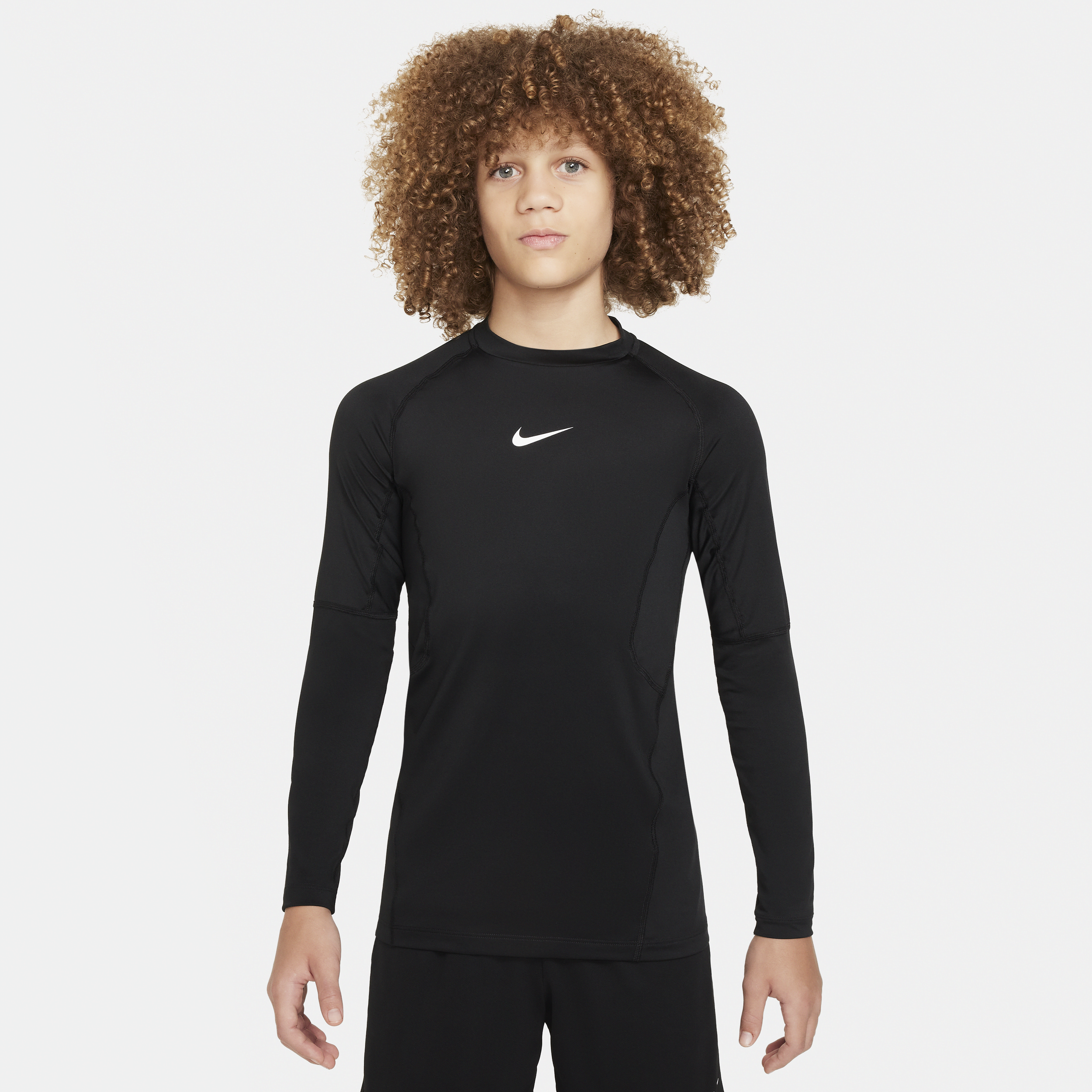 Nike men's dry static long sleeve training outlet top