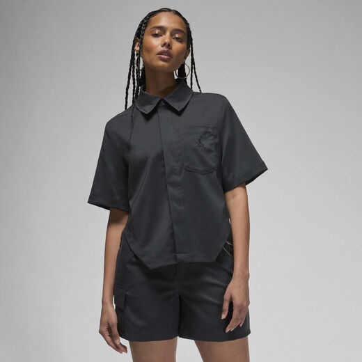 T-Shirts & Tops-Jordan, Jordan, Women's Woven Crop Top
