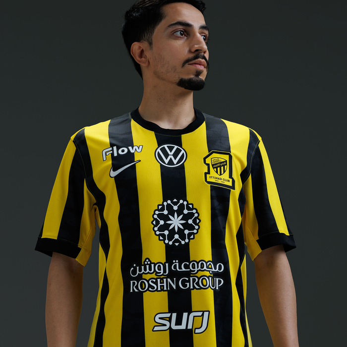 Al-Ittihad F.C. 2025/26 Stadium Home Jersey image number 4 Al-Ittihad F.C. 2025/26 Stadium Home Jersey image number 4