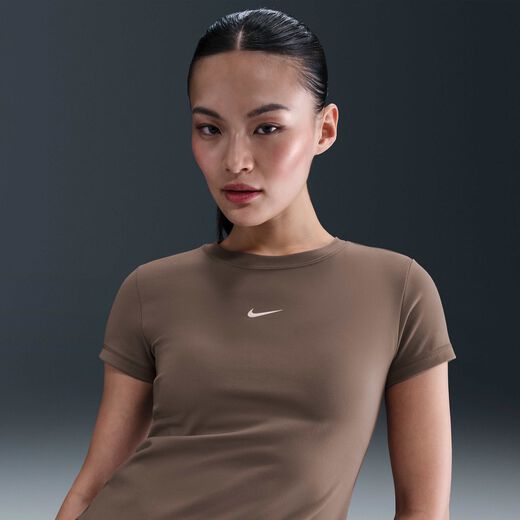 New In Women's Short Sleeves Shirts-Nike, Nike Sportswear, Women's Slim Cropped Top