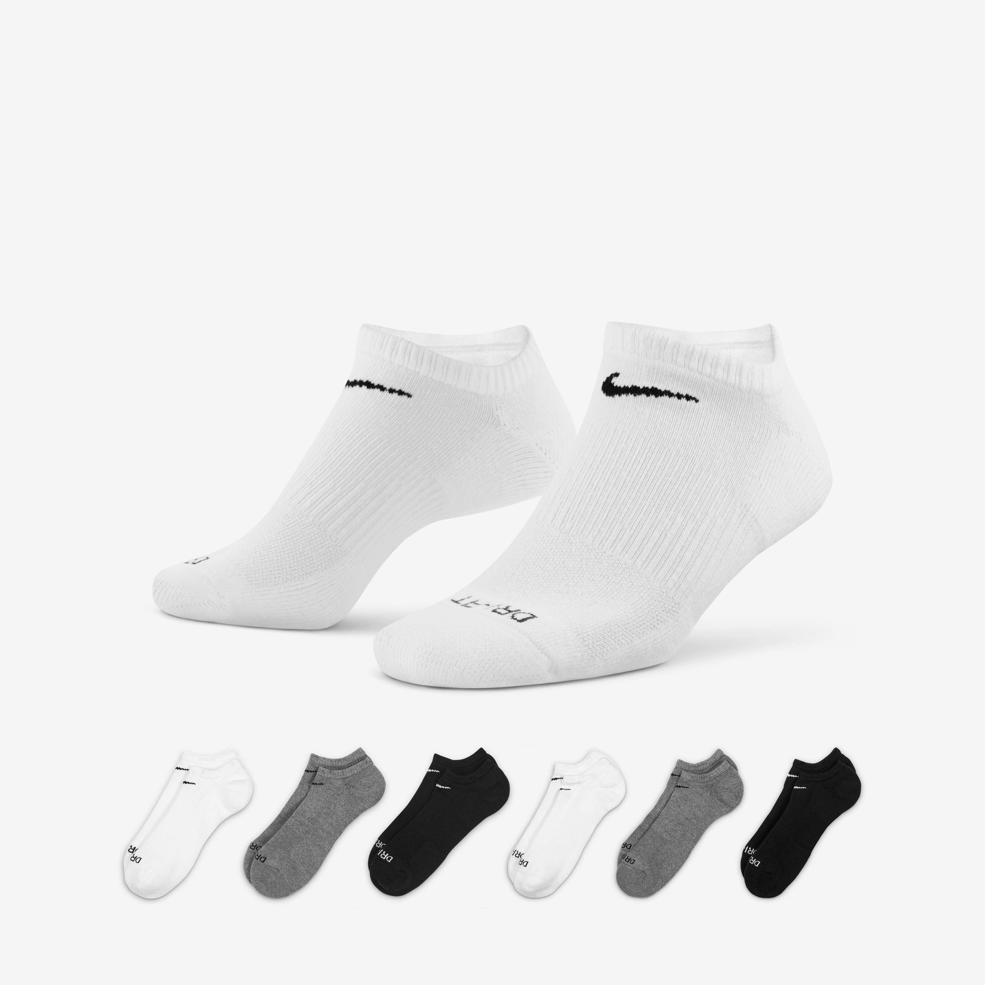 Nike women's dri fit socks no show clearance