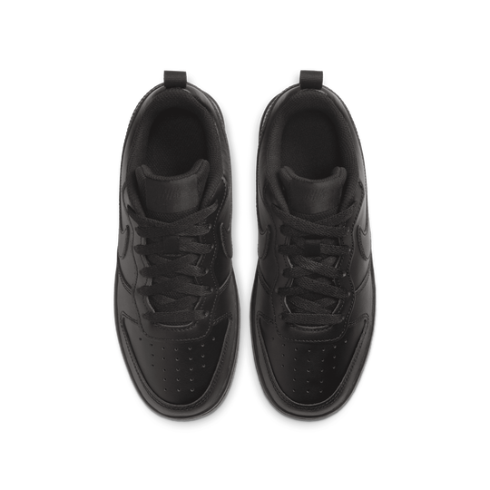Nike court sales borough triple black