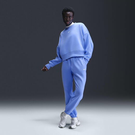 Women's Tracksuit Bottoms-Nike, Nike Sportswear Phoenix Fleece, Women's High-Waisted Oversized Tracksuit Bottoms