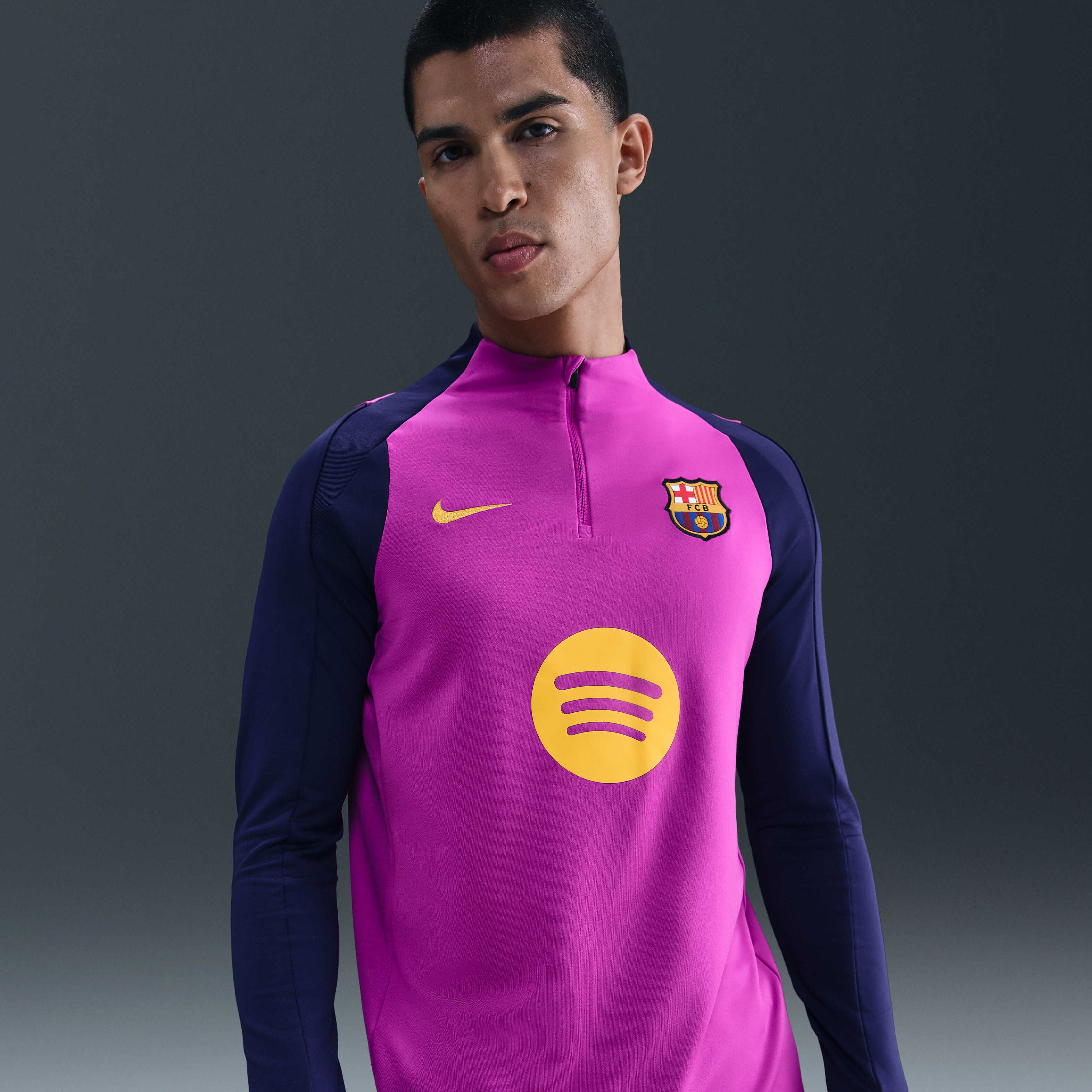 Buy F.C. Barcelona Strike Men's Nike Dri-FIT Football Drill Top