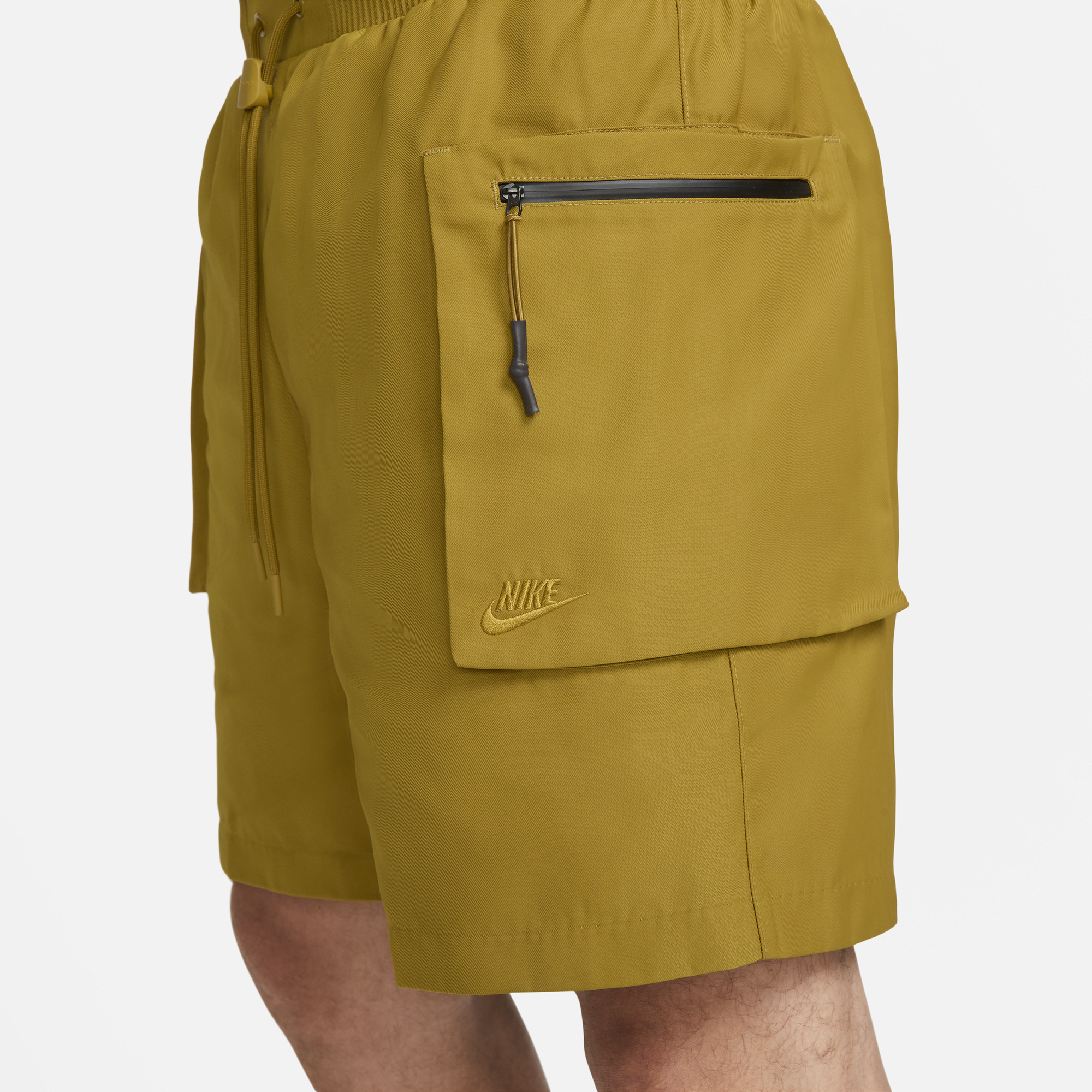 Nike tech fleece shorts yellow sales