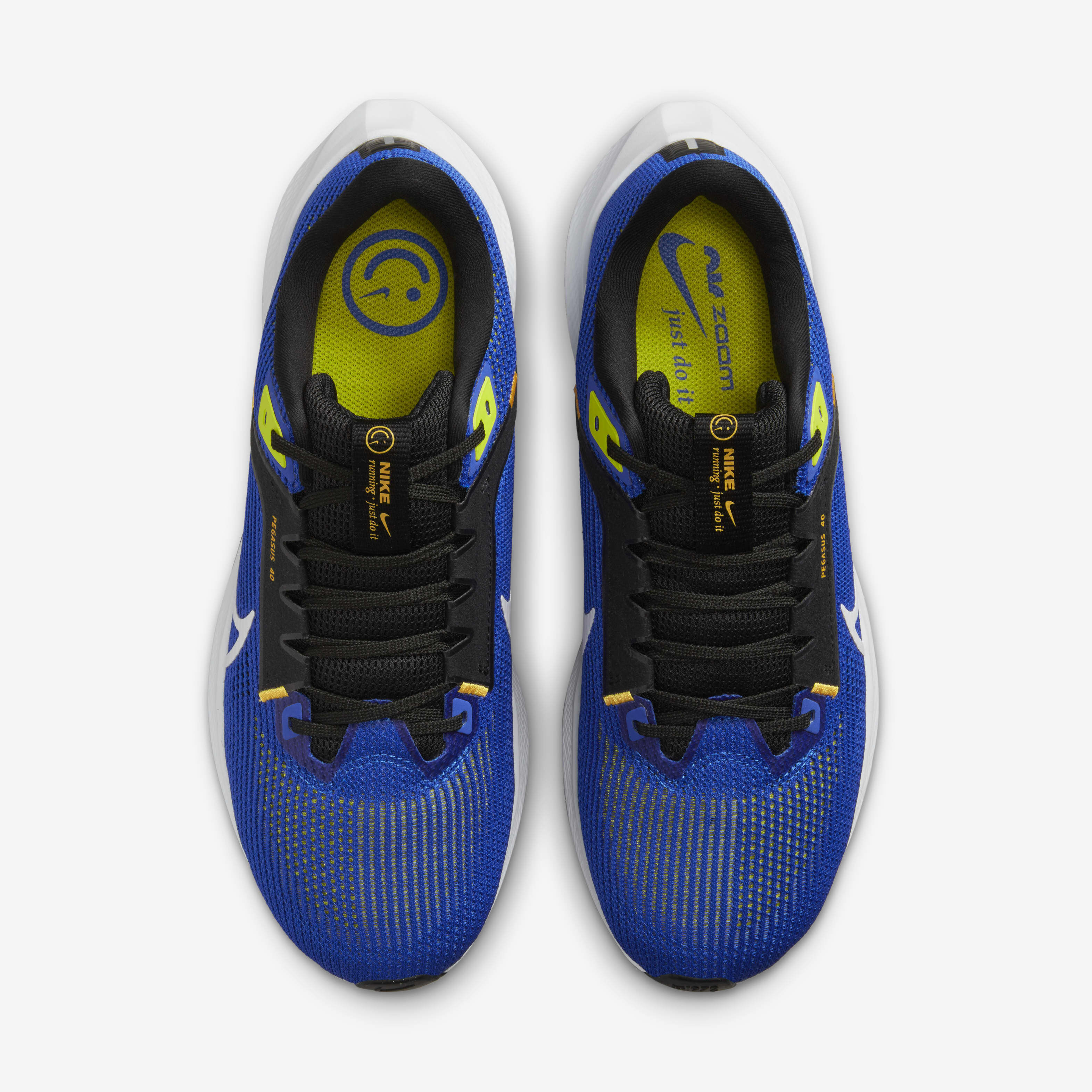Buy Nike Pegasus 40 Men s Road Running Shoes Racer Blue Black Sundial White Nike Saudi Official