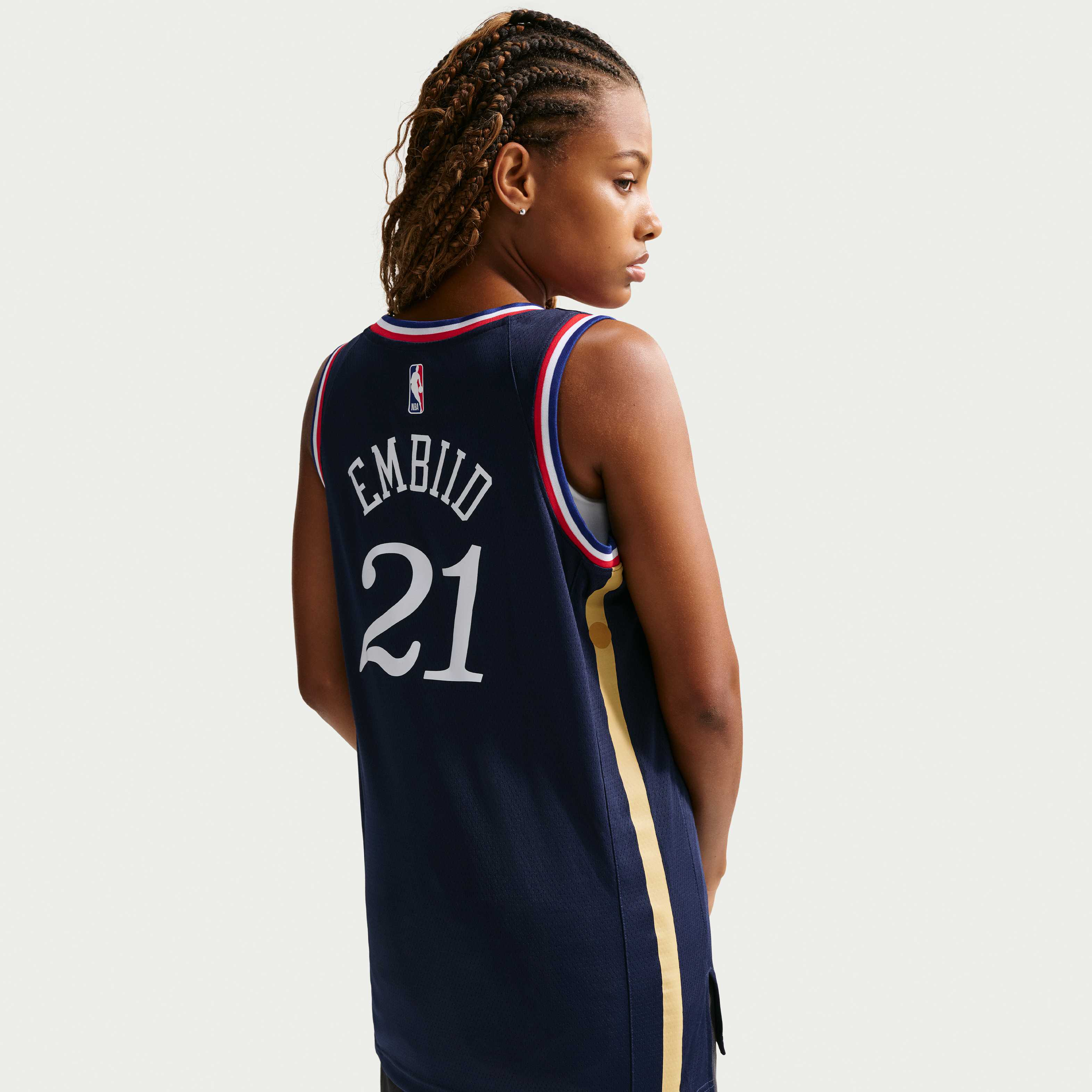 Joel Embiid Philadelphia 76ers City Edition image number 3