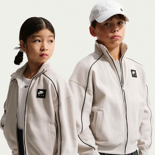 Kids' Jackets & Gilets-Nike, Nike Air, Older Kids' Fleece Tracksuit Jacket