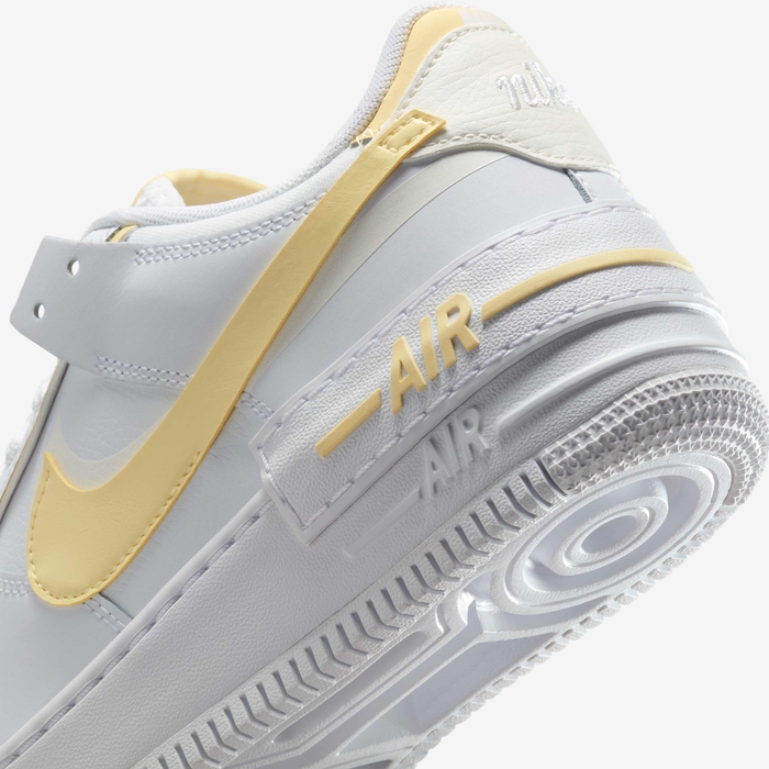 Buy Nike Air Force Shadow Women's Shoes White/Sail/Soft Yellow