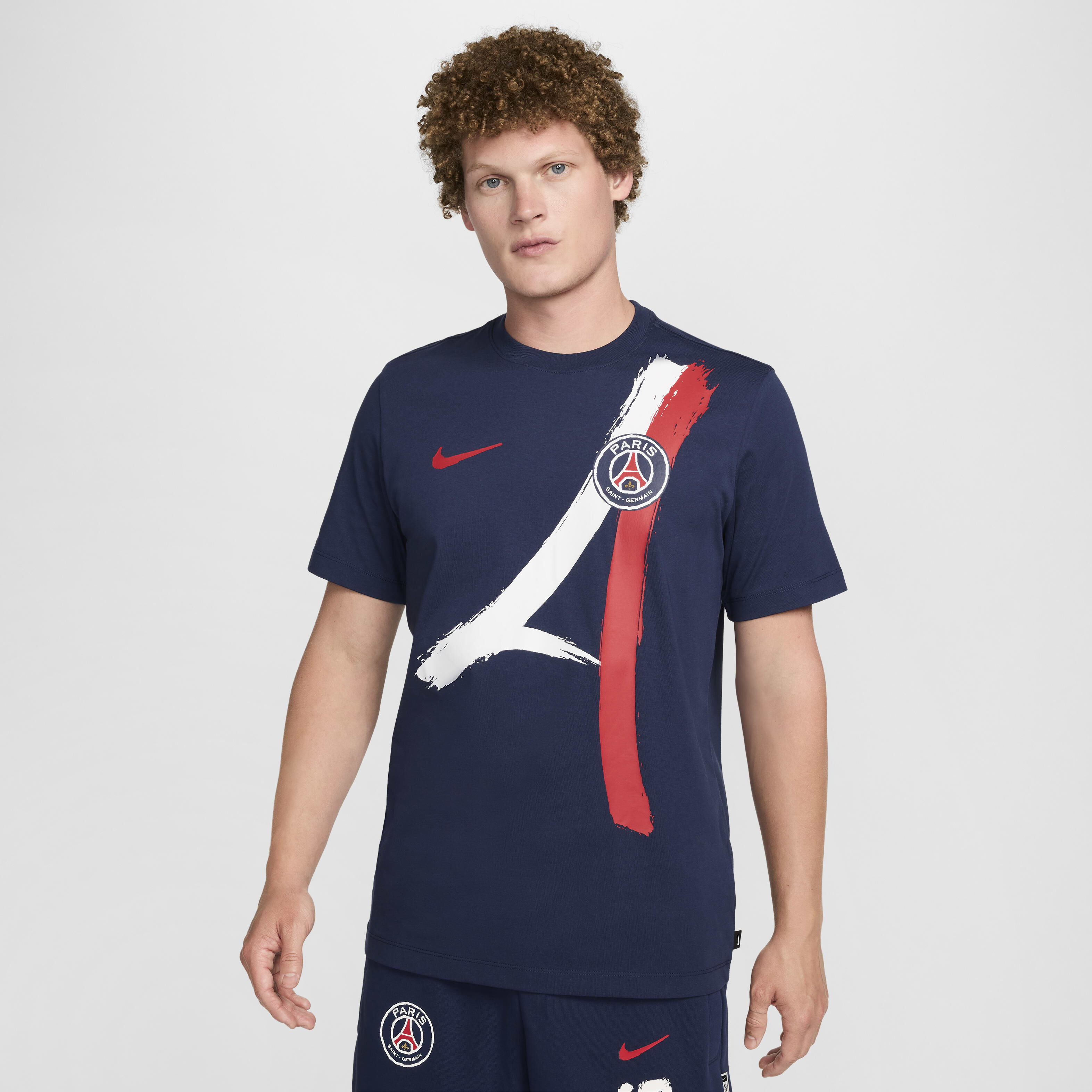 ★ Nike★ Paris Saint-Germain Nike Football T-Shirt M Midni Paris Saint-Germain Women's Nike Football T-Shirt. Nike CA