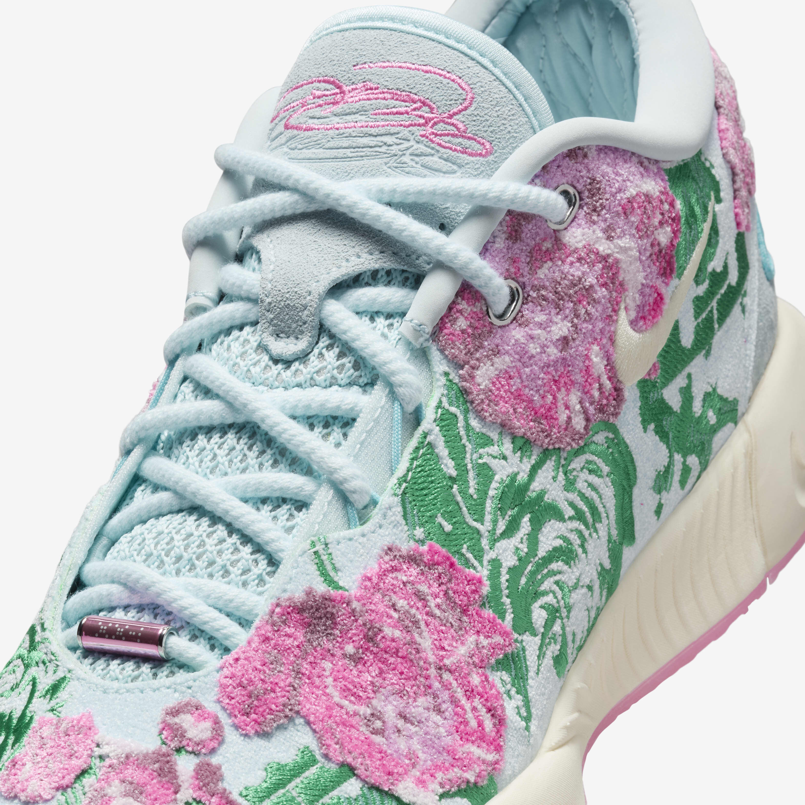 Buy LeBron XXI Premium Basketball Shoes Glacier Blue Stadium Green Beyond Pink Coconut Milk Nike Saudi Official